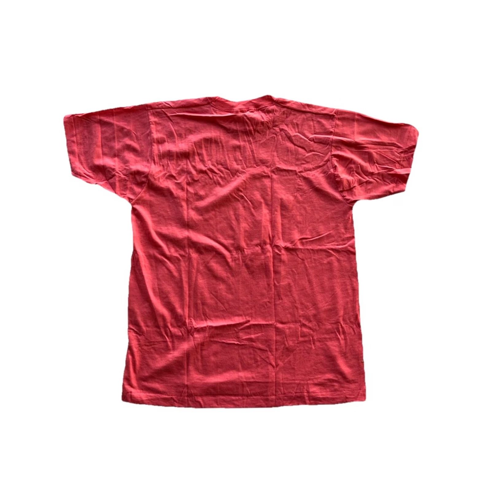 Vintage VINTAGE Screen Stars T-Shirt Coral 80s 90s Single Stitch Made In USA L Mens Size US L / EU 52-54 / 3 - 7 Thumbnail