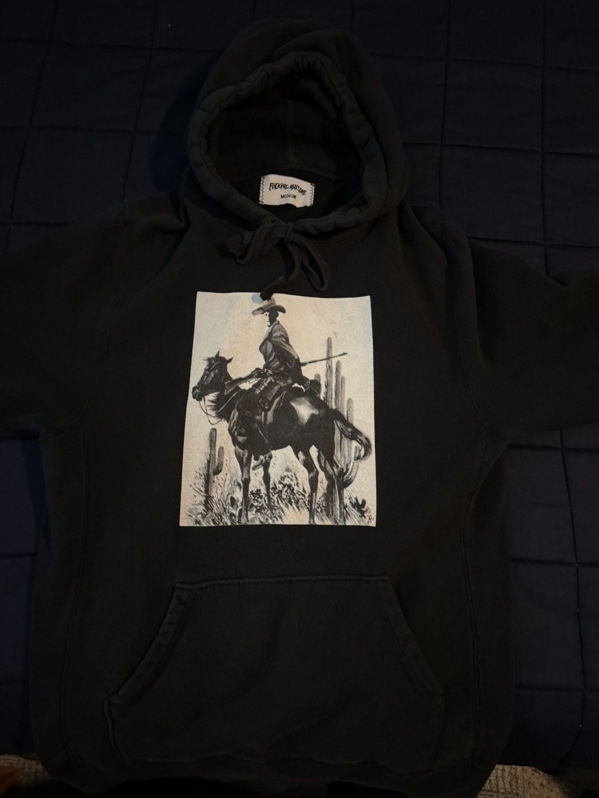 Fucking Awesome RARE Fucking Awesome Cowboy Hoodie Size US M / EU 48-50 / 2 - 5 Thumbnail