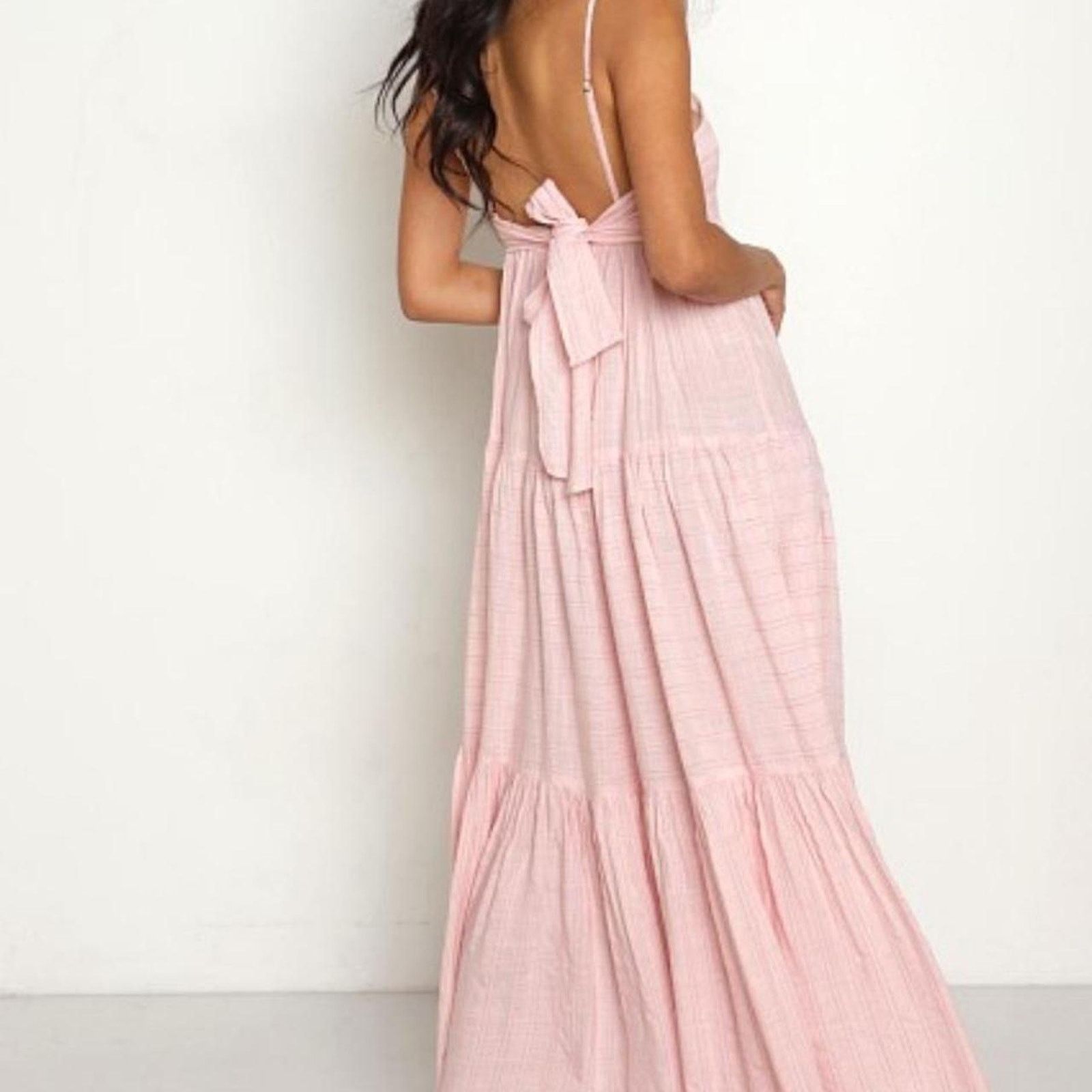 L&B L space pink maxi dress Size XS / US 0-2 / IT 36-38 - 2 Thumbnail