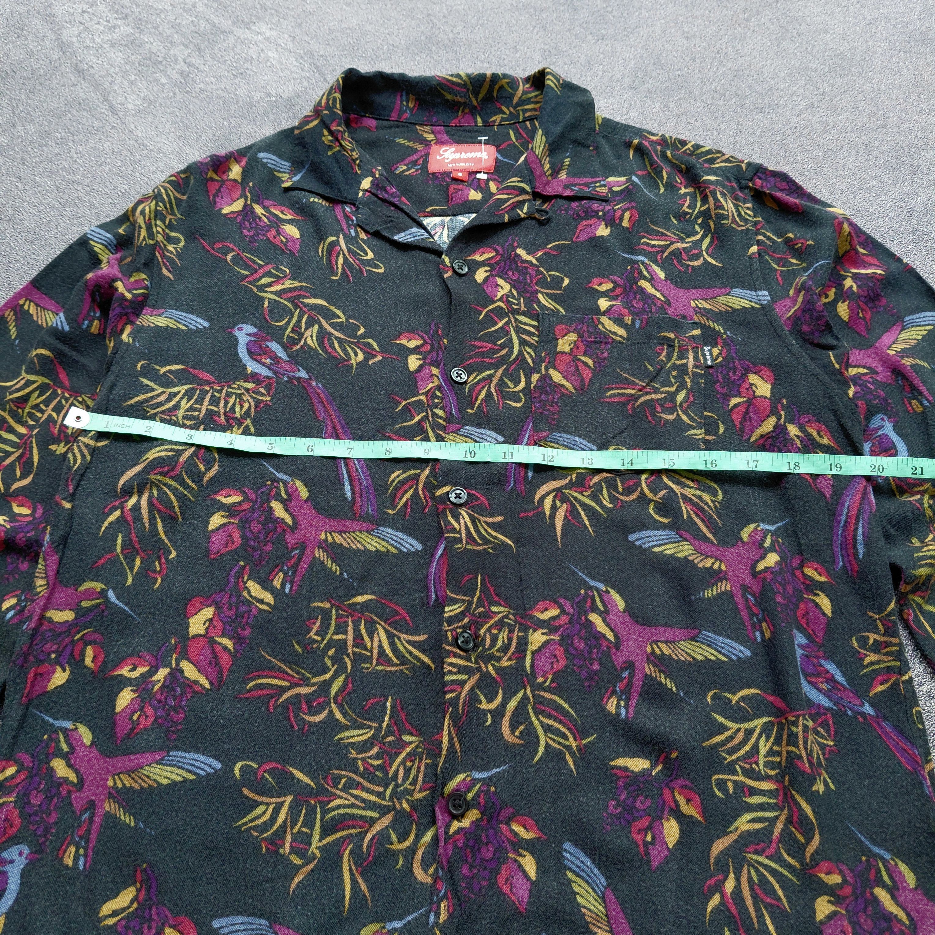 Supreme Supreme Bird Hawaiian Shirt Size US S / EU 44-46 / 1 - 8 Thumbnail