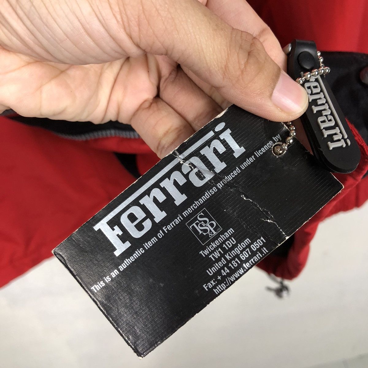 Japanese Brand 📌Vintage Zipper Jacket Racing Ferrari New With Tag Size US XL / EU 56 / 4 - 20 Thumbnail