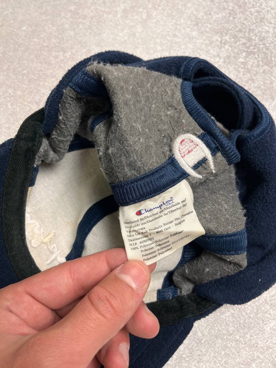 Champion × Vintage Vintage Champion Fleece Trapper Hat Y2K Os Size ONE SIZE - 6 Thumbnail