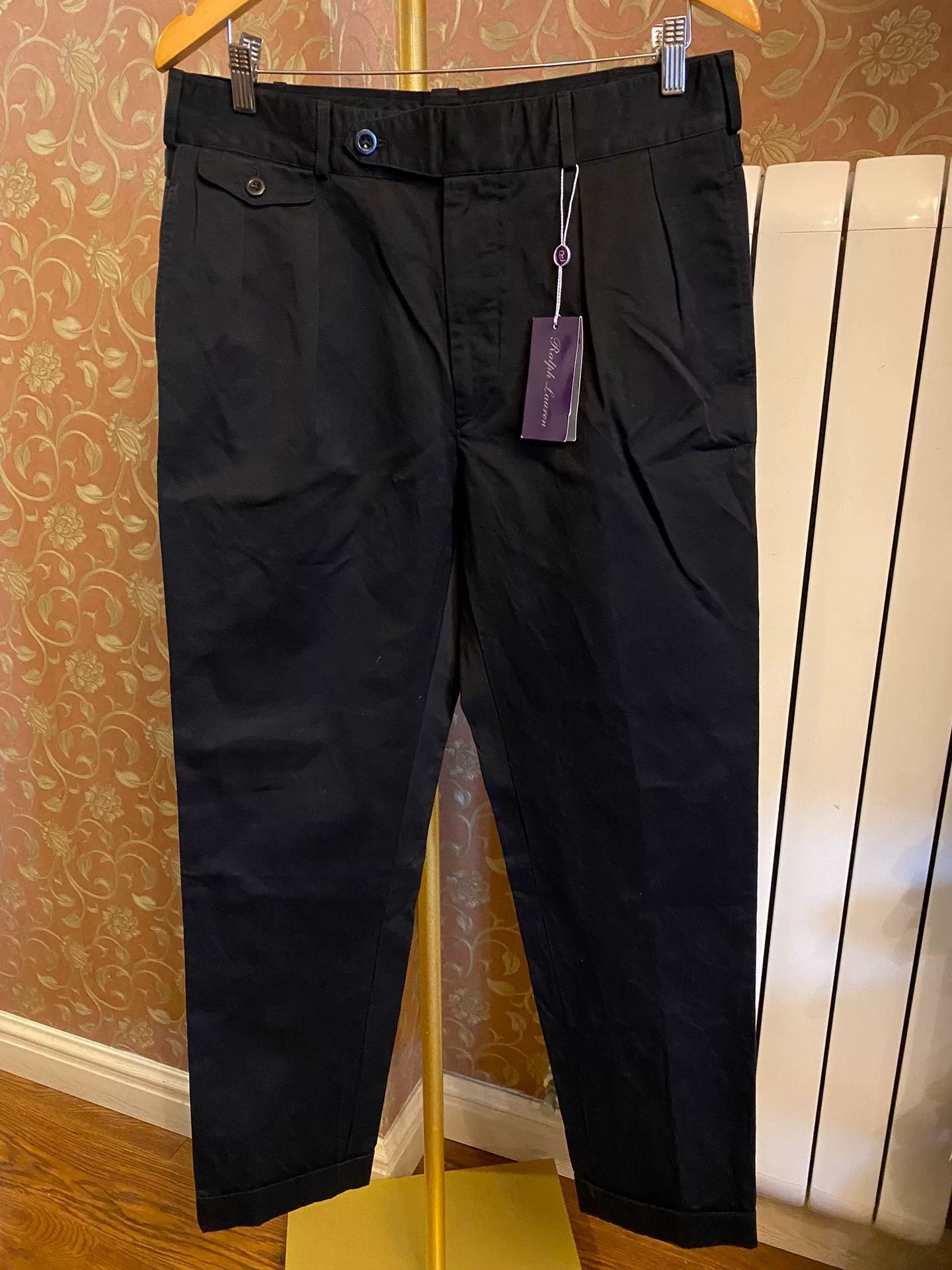 Ralph Lauren Purple Label Ralph Lauren Purple Label Linen Cotton Pants Size US 34 / EU 50 - 1 Thumbnail