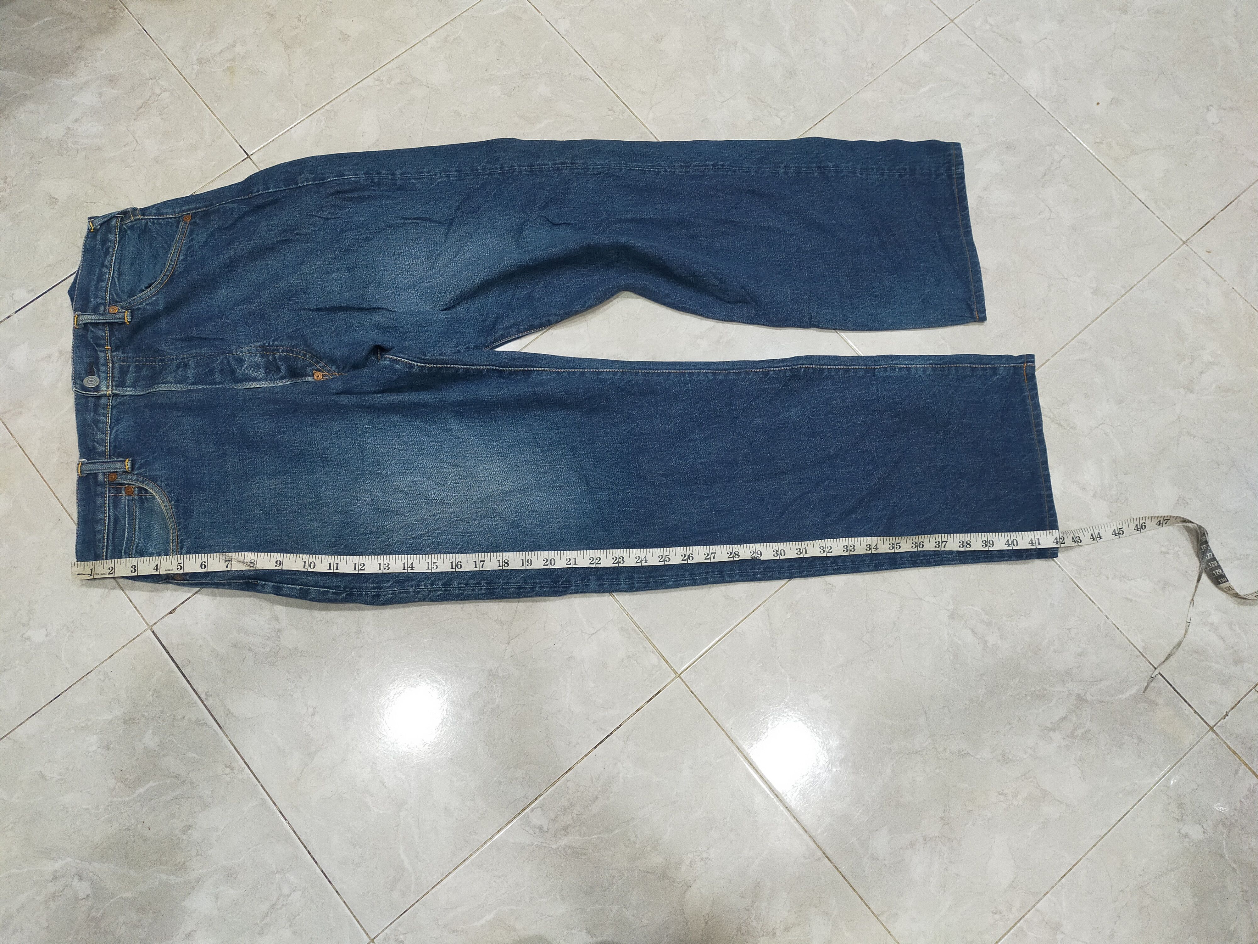 Evisu × Japanese Brand × Orslow Vintage Evisu Japan Selvedge Denim Size US 34 / EU 50 - 14 Thumbnail