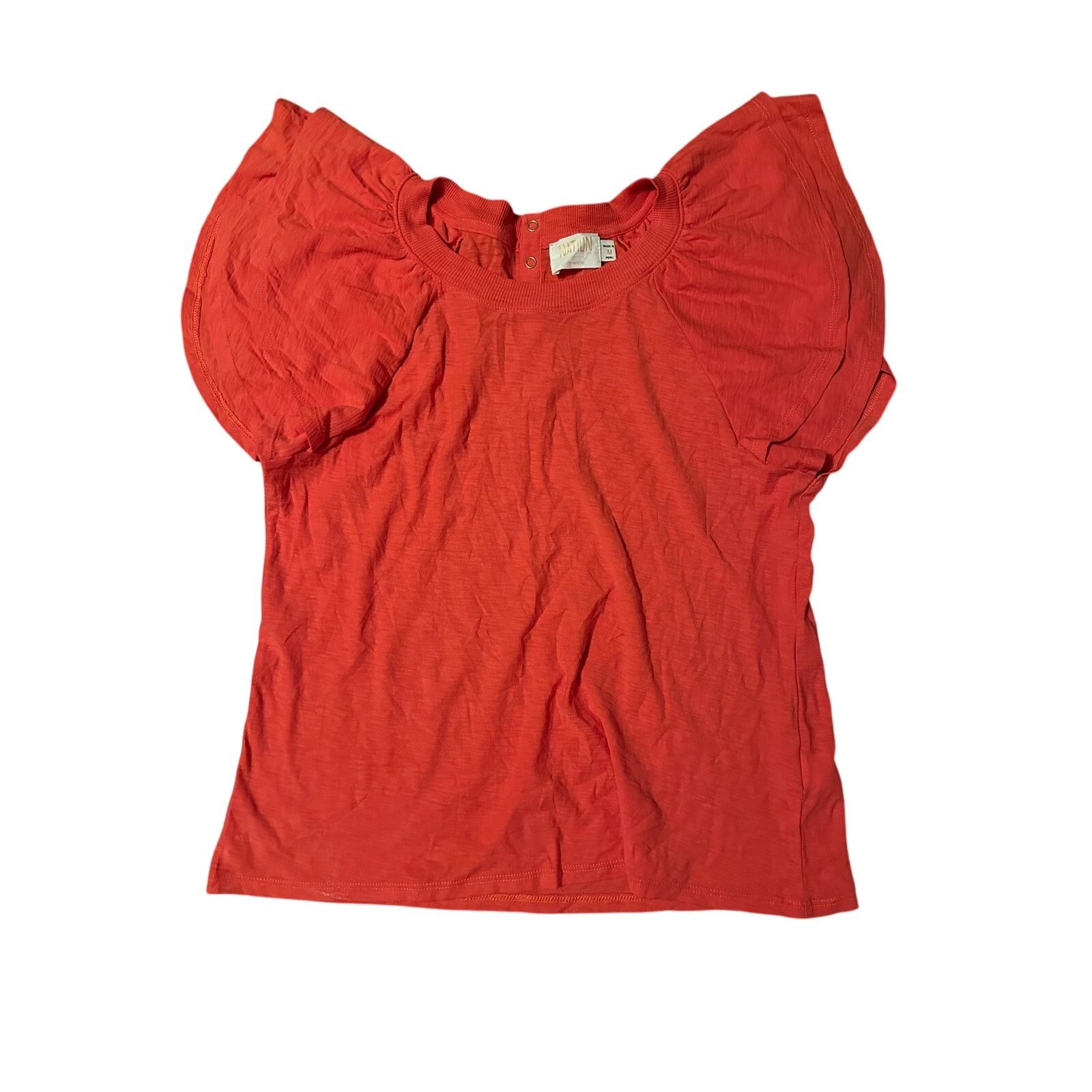 Nation LTD Nation Los Angeles Lorna top coral orange women's medium Size M / US 6-8 / IT 42-44 - 1 Thumbnail