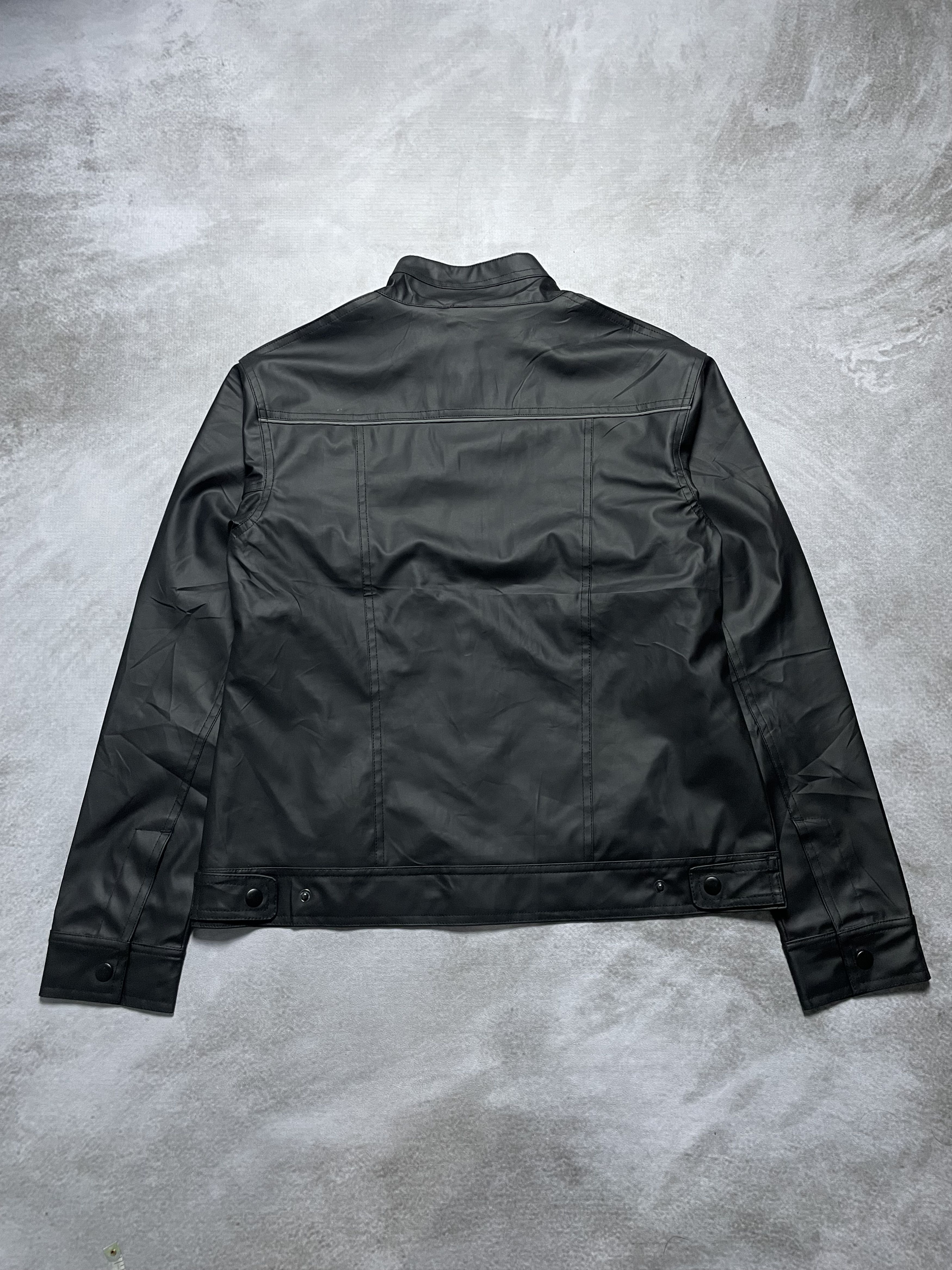 14th Addiction Unknown - Monochrome Leather Jacket Tokyo Biker Style Size US M / EU 48-50 / 2 - 10 Thumbnail