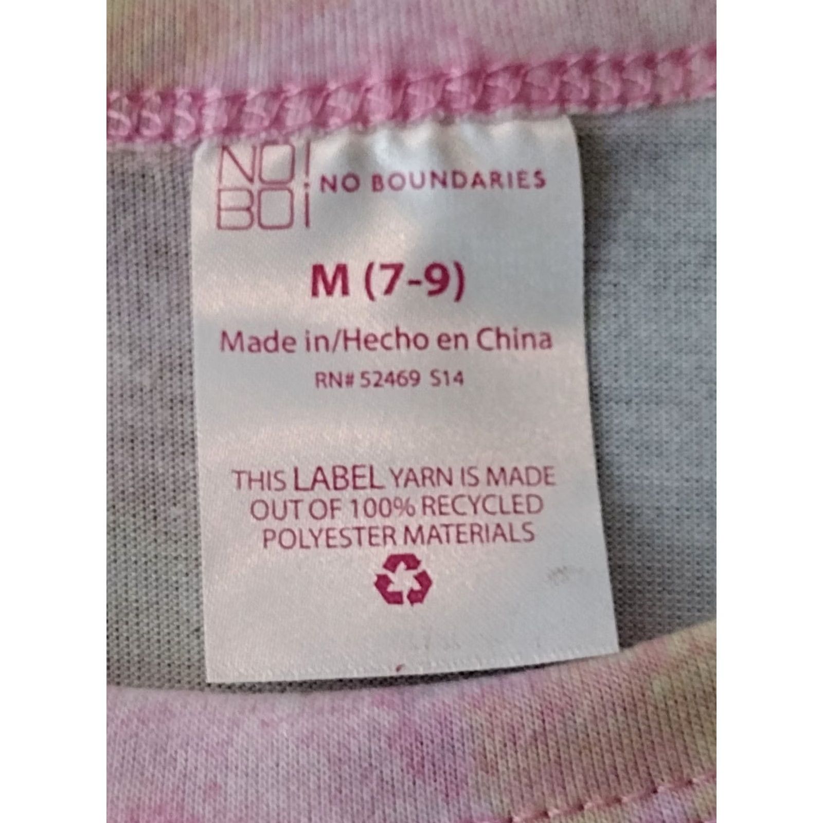 Vintage No Boundaries Junior Lace Up Tank top 2-Pack M Blue/Tie Dye Tank Juniors Girls 90s Casual Graphic Print Sun Size M / US 6-8 / IT 42-44 - 6 Thumbnail