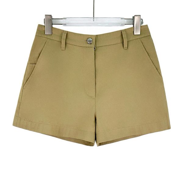 Prada Prada Triangle Logo Cotton Shorts Size 38 Size 26" / US 2 / IT 38 - 1 Thumbnail
