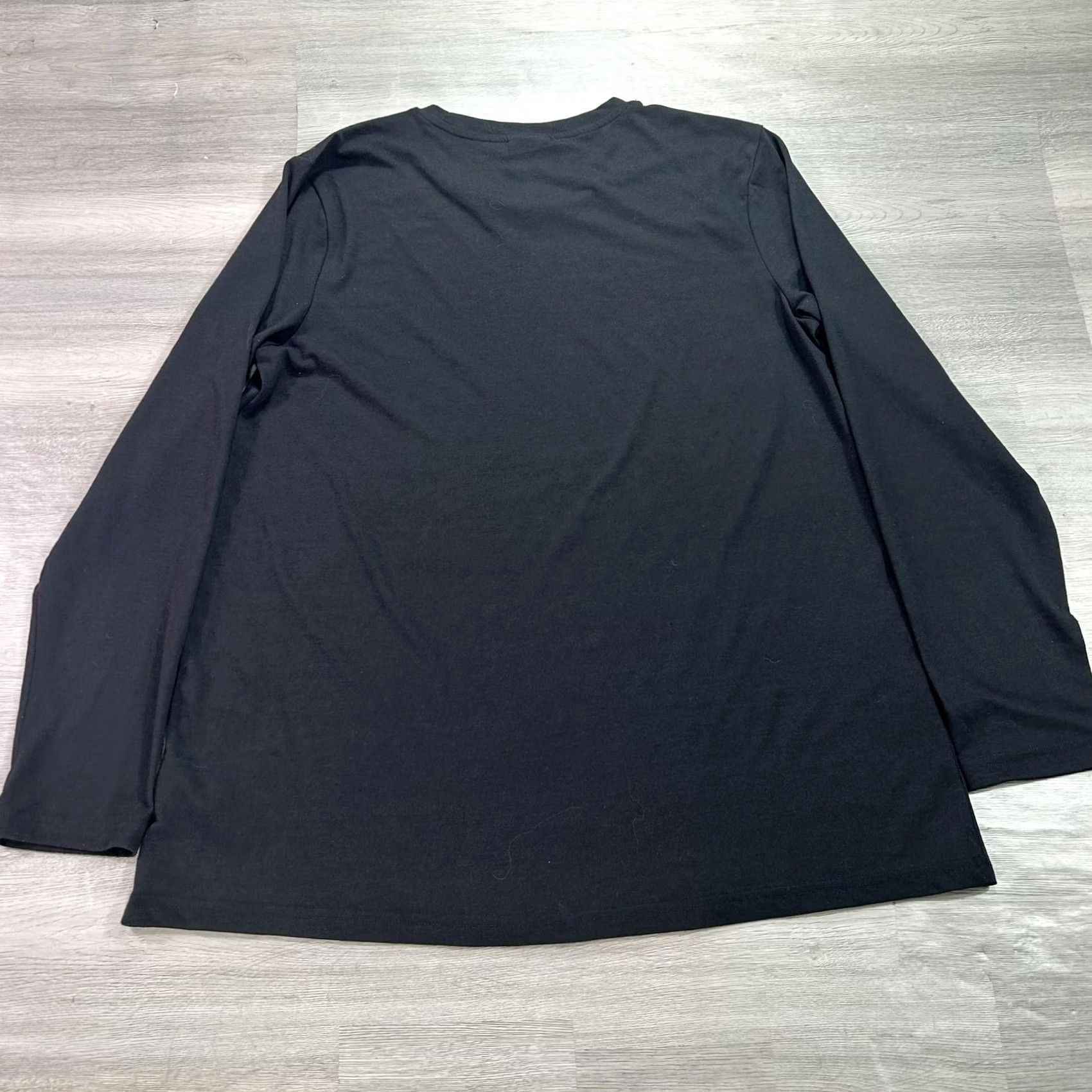 Gymshark Gymshark Shirt Mens Large Black Long Sleeve Training Performance Athletic Top Size US L / EU 52-54 / 3 - 2 Thumbnail