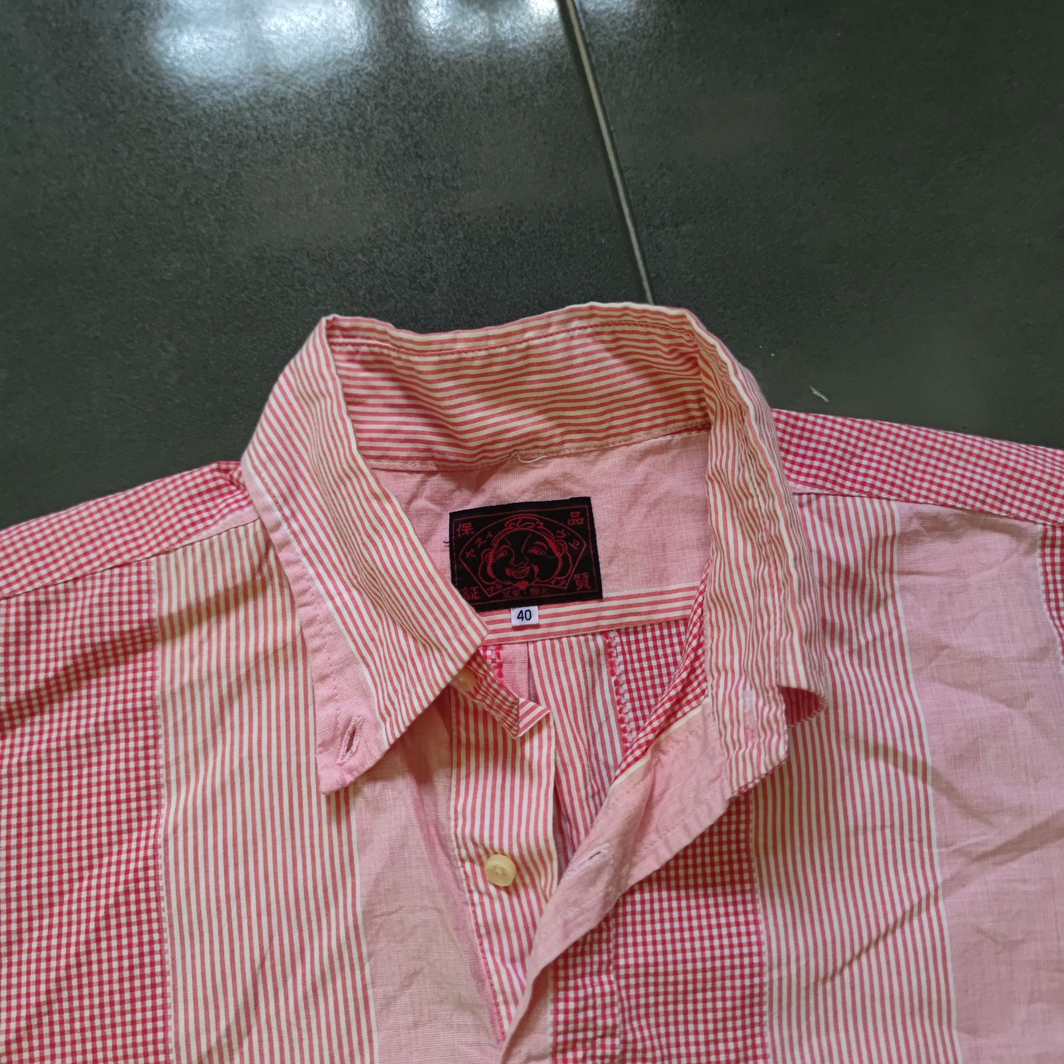 Evisu EVISU HALF BUTTON SHIRT Size US L / EU 52-54 / 3 - 11 Thumbnail