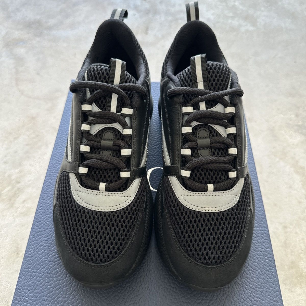 Dior Dior B22 black reflective men size 41 Size US 8 / EU 41 - 3 Thumbnail