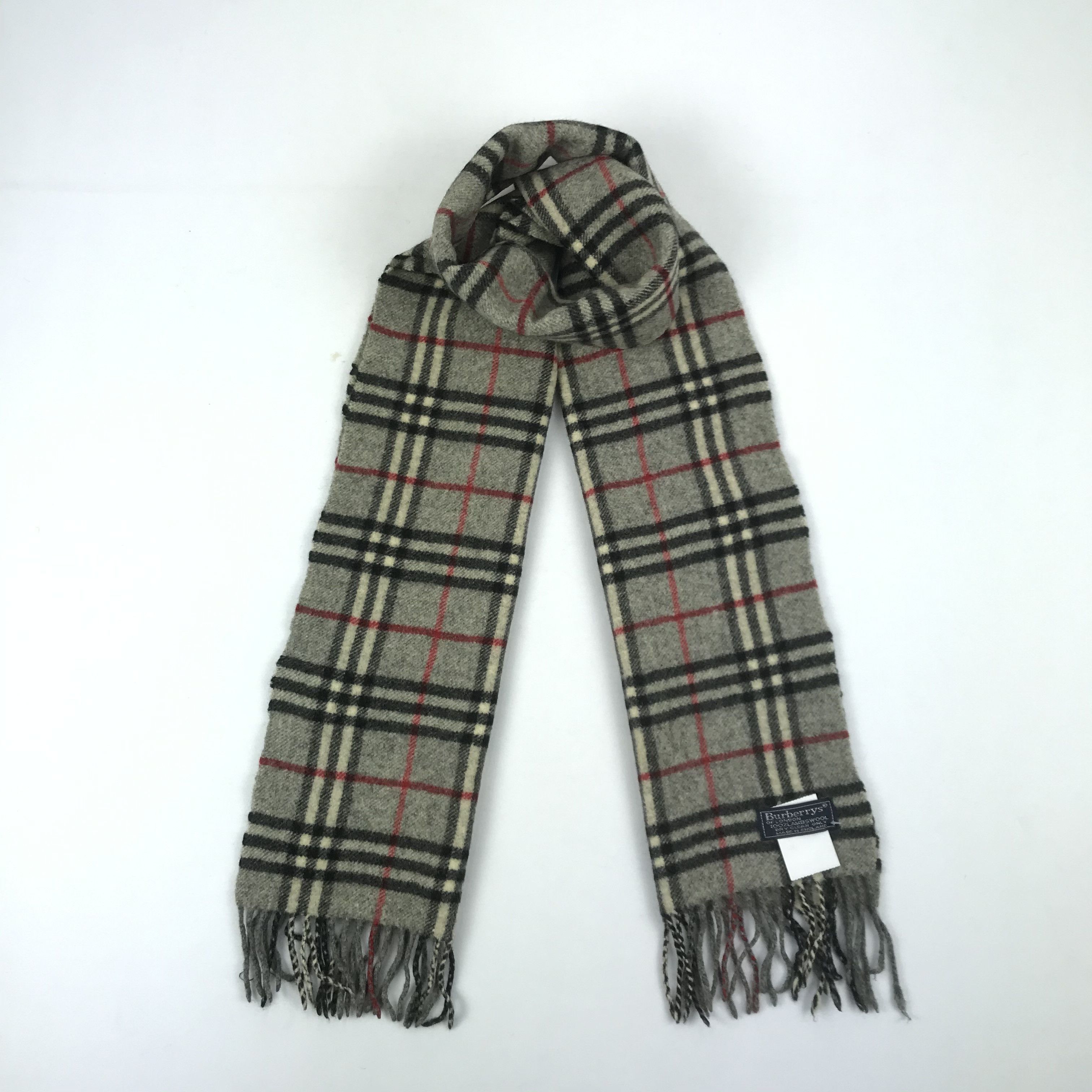 Burberry Vintage Burberry Scarf Nova Check Muffler Wool Scarves . Size ONE SIZE - 1 Thumbnail