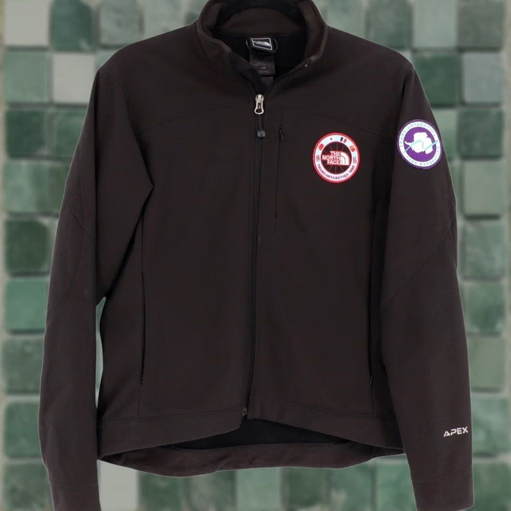 The North Face The North Face Trans-Antarctica Expedition 1990 Apex Softshell Sz S Black Jacket Size S / US 4 / IT 40 - 1 Thumbnail