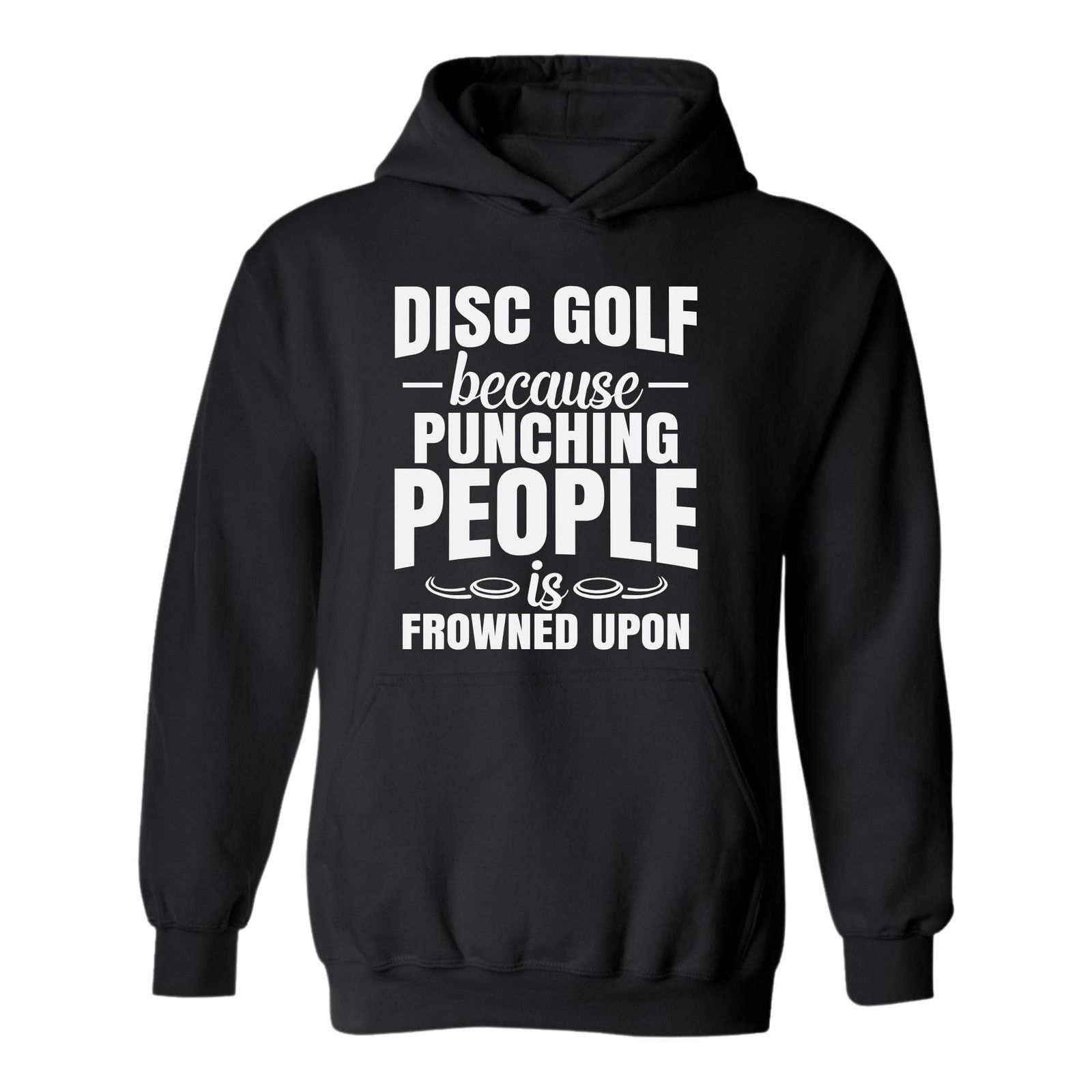 Other Disc Golf Funny Hoodie Punching People Frowned Upon Size US L / EU 52-54 / 3 - 1 Thumbnail