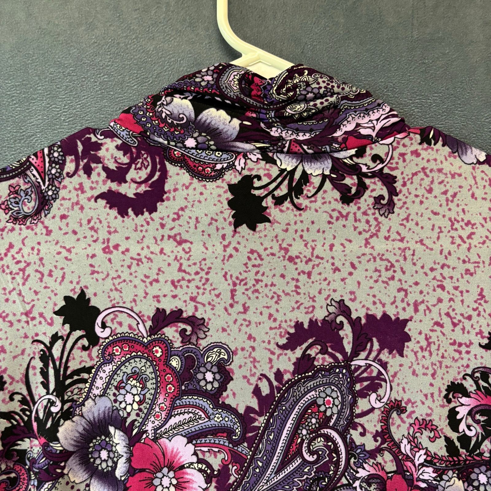 Other QVC Susan Graver Blouse Mock Turtleneck Neck Peek a Boo Size S / US 4 / IT 40 - 8 Thumbnail