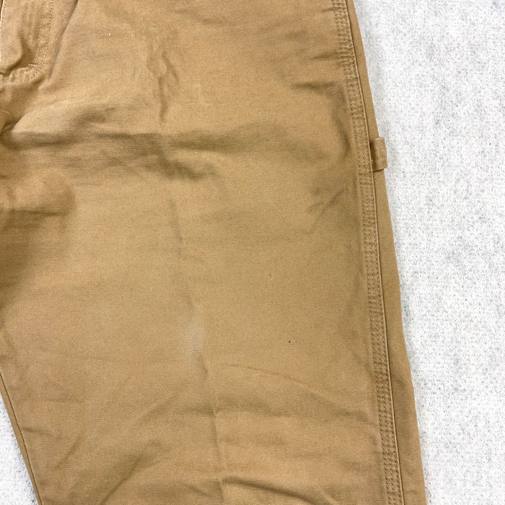 Wrangler VINTAGE Wrangler Carpenter Pants Men 36x30 Brown Duck Canvas Baggy Distressed VTG Y2K Size US 36 / EU 52 - 6 Thumbnail