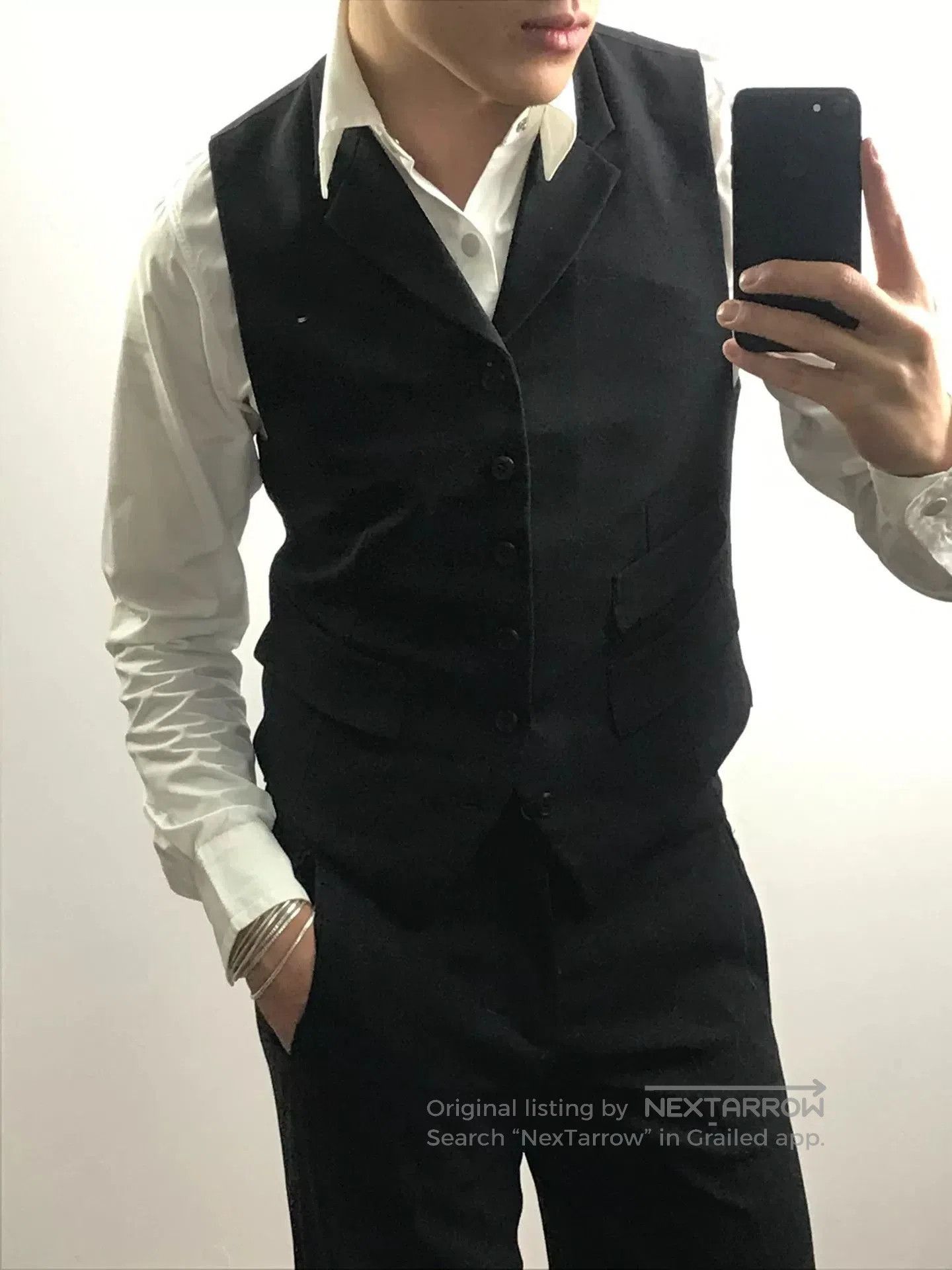 Jean Paul Gaultier Jean Paul Gaultier Formal Collared Vest. Size US M / EU 48-50 / 2 - 1 Thumbnail