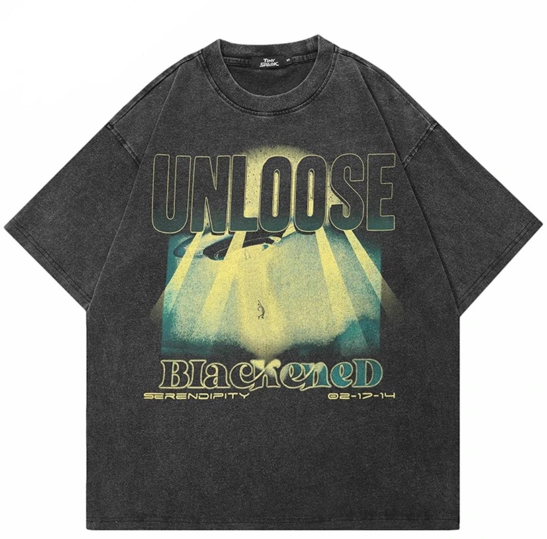 Japanese Brand × Vintage UFO Summoning Flashy Funny Printed Tshirt Size US XL / EU 56 / 4 - 1 Thumbnail
