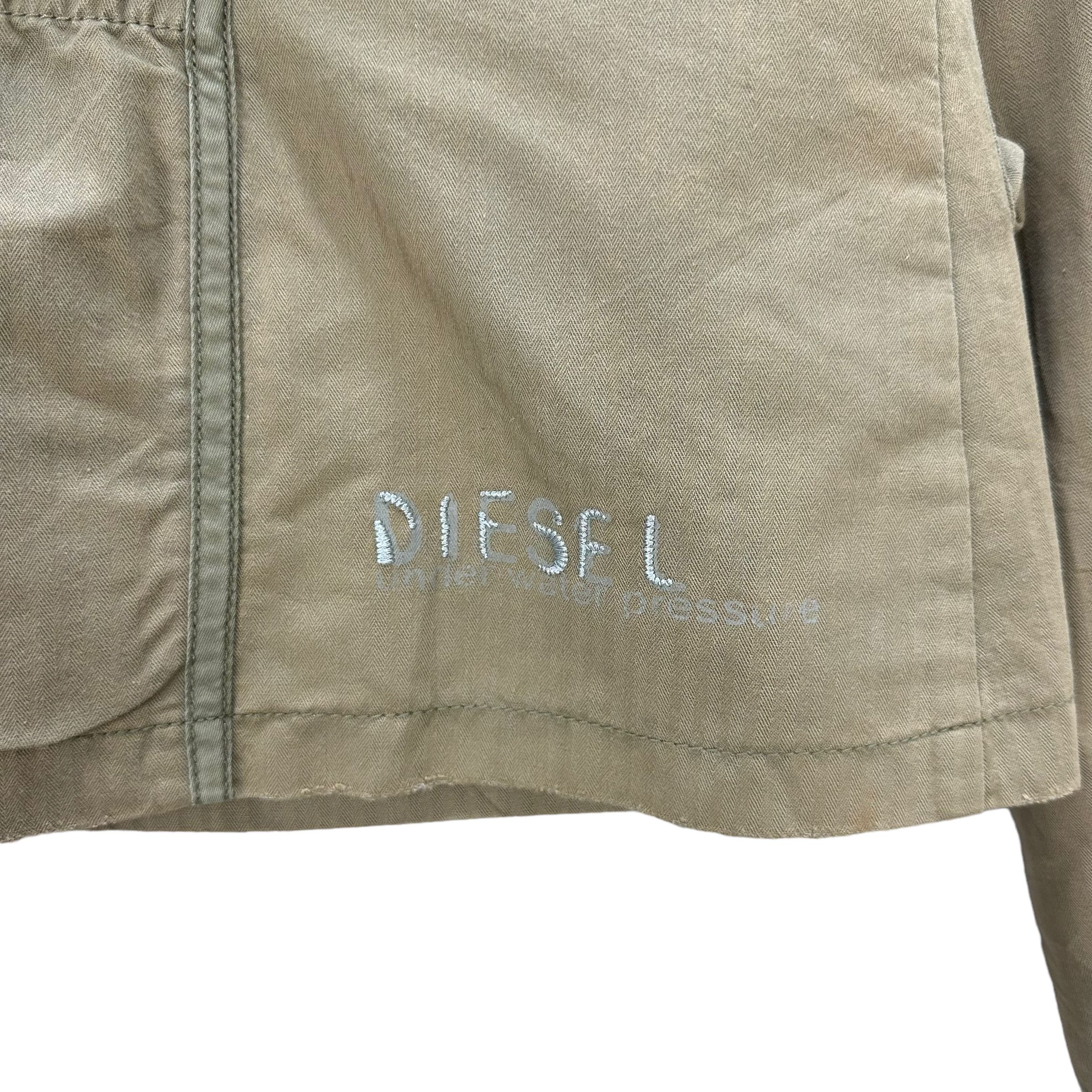 Diesel DIESEL NICE DESIGN HOODED CROPPED JACKET #7931-190 Size XS / US 0-2 / IT 36-38 - 21 Thumbnail