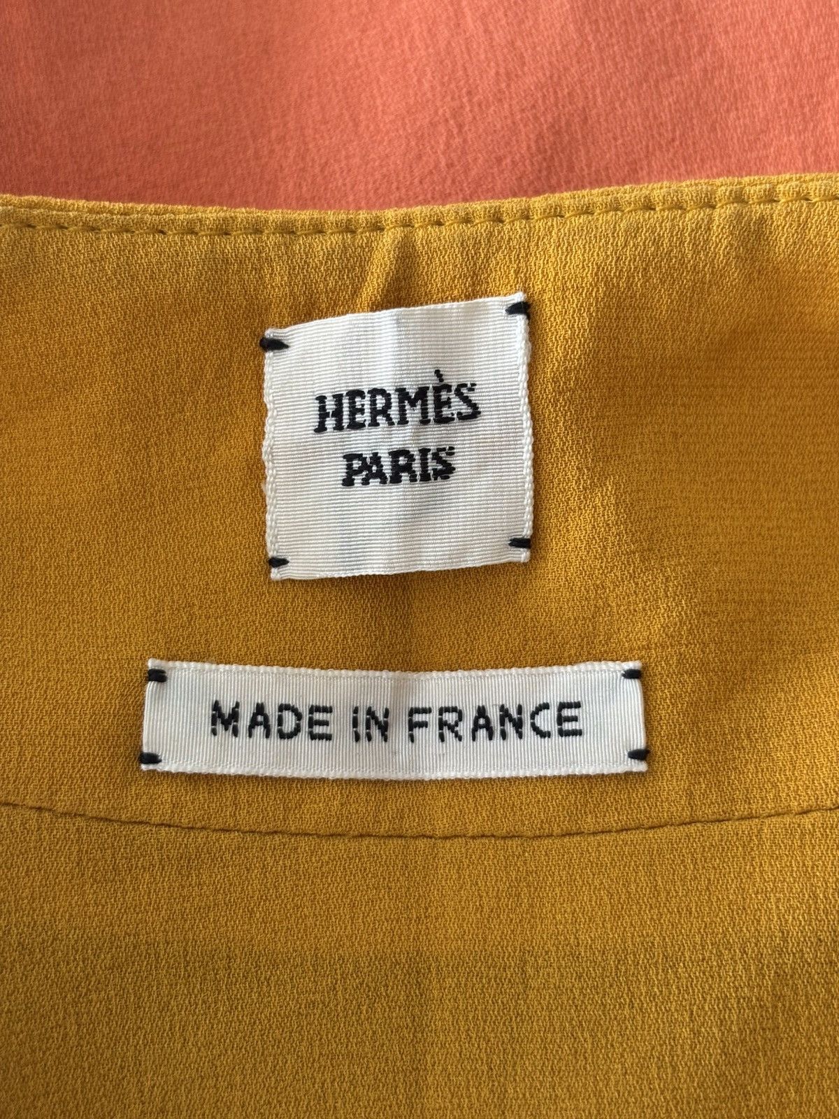 Hermes SS10 Jean Paul Gaultier era Silk Dress Size XS / US 0-2 / IT 36-38 - 6 Thumbnail