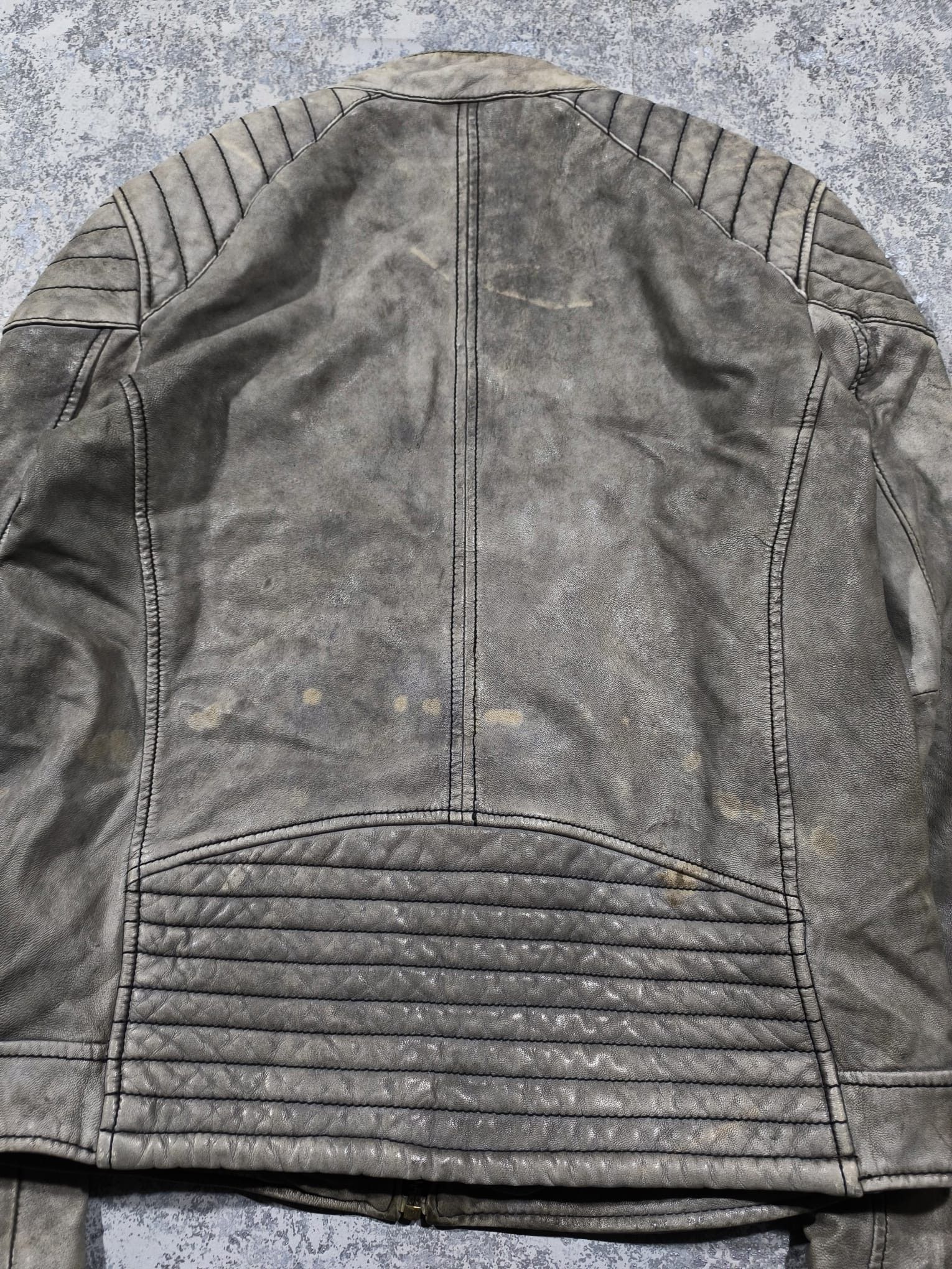 Hysteric Glamour trashy leather vtg moto jacket avantgarde rick owens Size US L / EU 52-54 / 3 - 4 Thumbnail