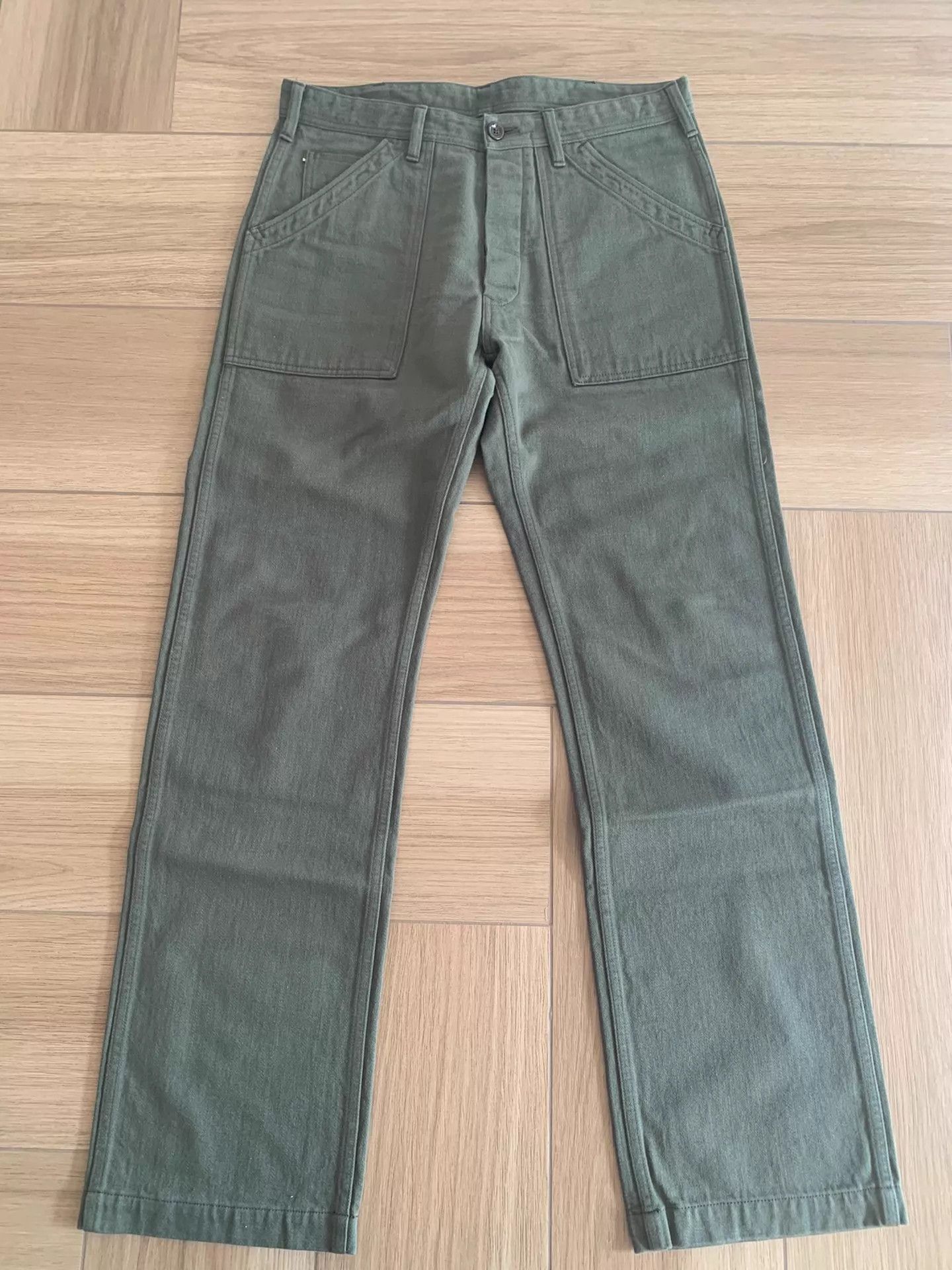 UES Clothing UES Japan Zimbabwe Cotton Straight Officer Baker Pants Size US 34 / EU 50 - 1 Thumbnail