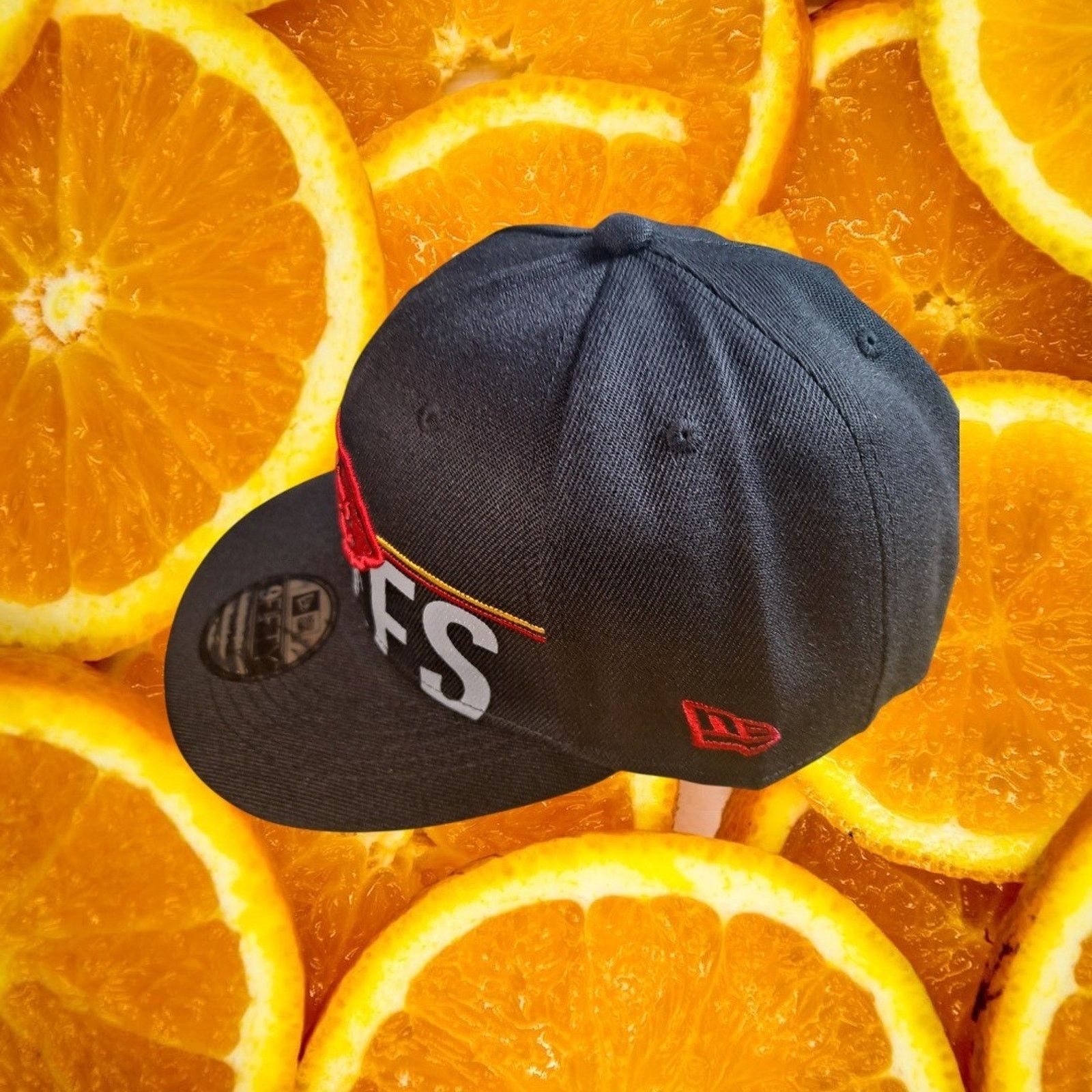 New Era New Era NFL Kansas City Chiefs Snapback Hat Cap Black Size ONE SIZE - 3 Thumbnail