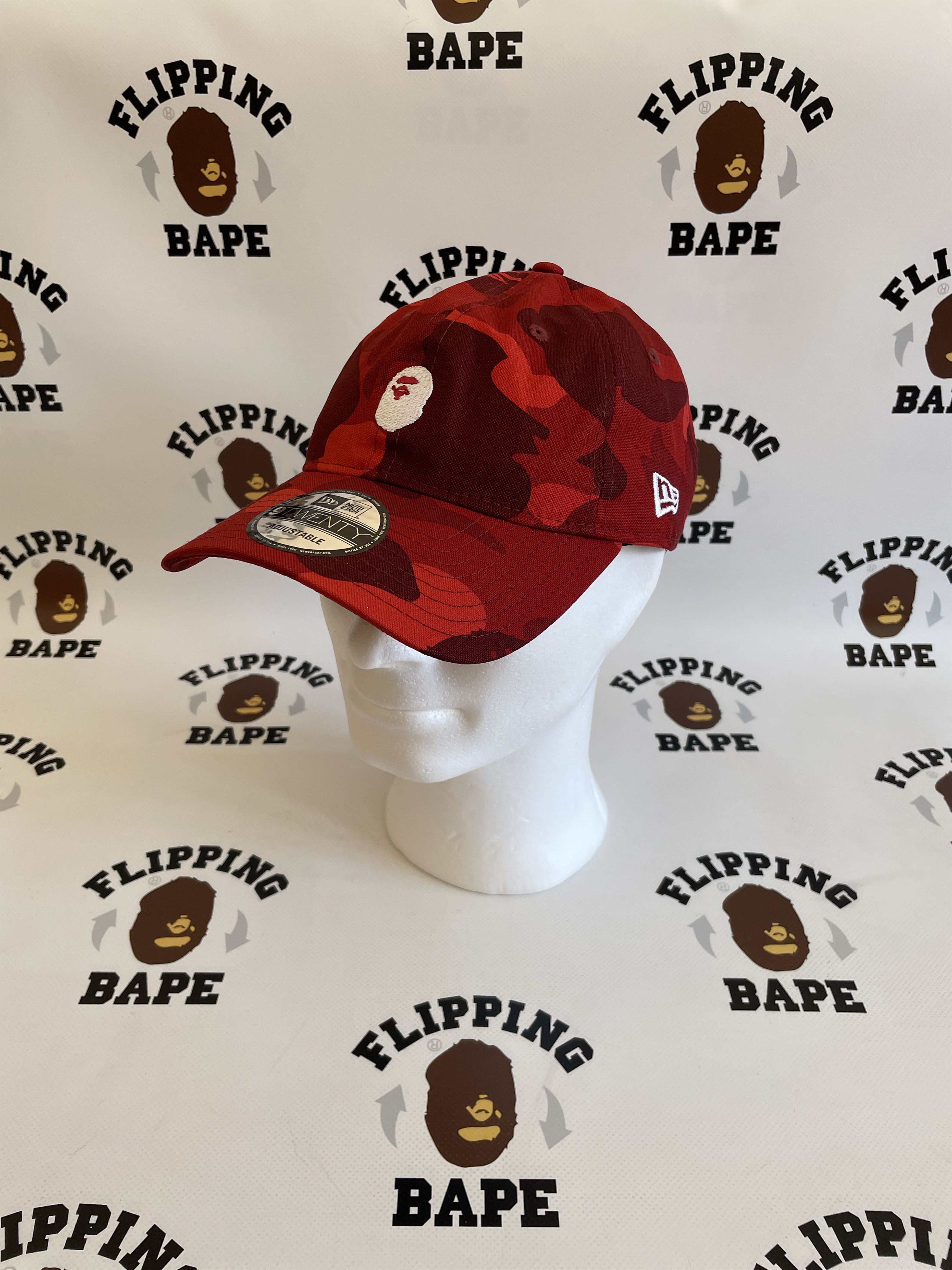 小物 BAPE COLOR CAMO NECK WARMER RED Bape neck warmer store