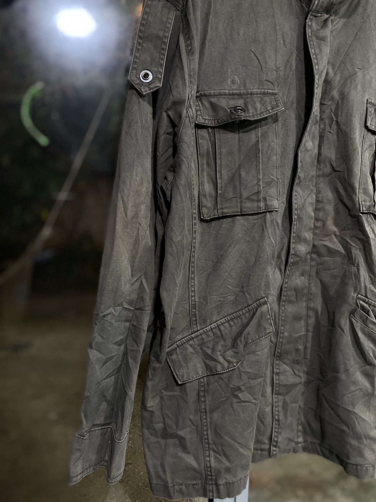 Japanese Brand Vintage parka Army Jacket Size US XL / EU 56 / 4 - 4 Thumbnail