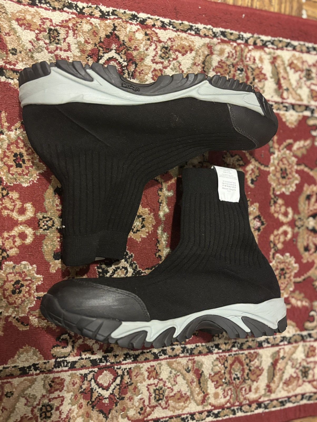 Maison Margiela 580€ retail Security Sock Boots 45 Size US 12 / EU 45 - 6 Thumbnail