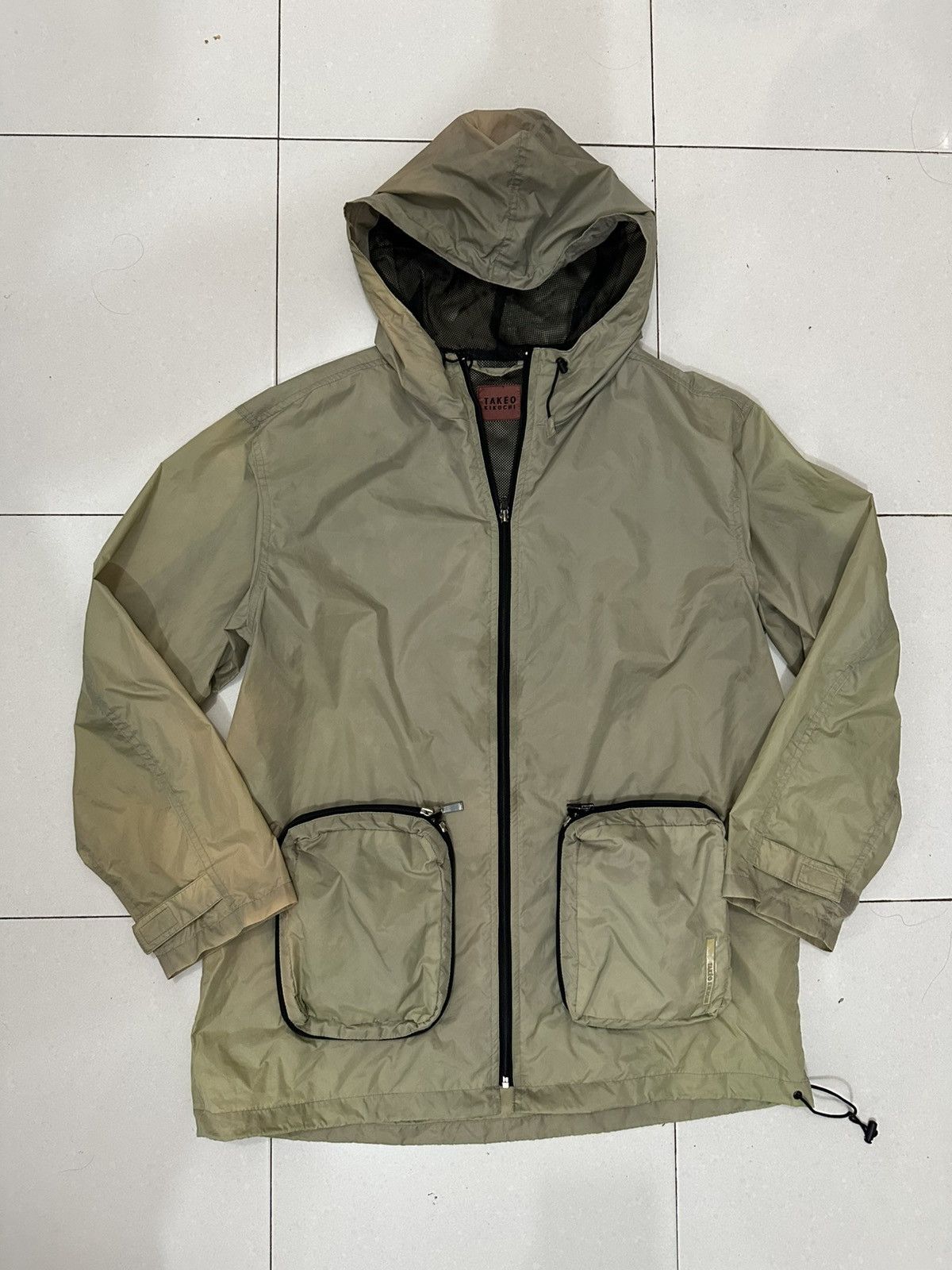 Japanese Brand VTG Distress Takeo Kikuchi Pocket Jacket Size US XL / EU 56 / 4 - 10 Thumbnail