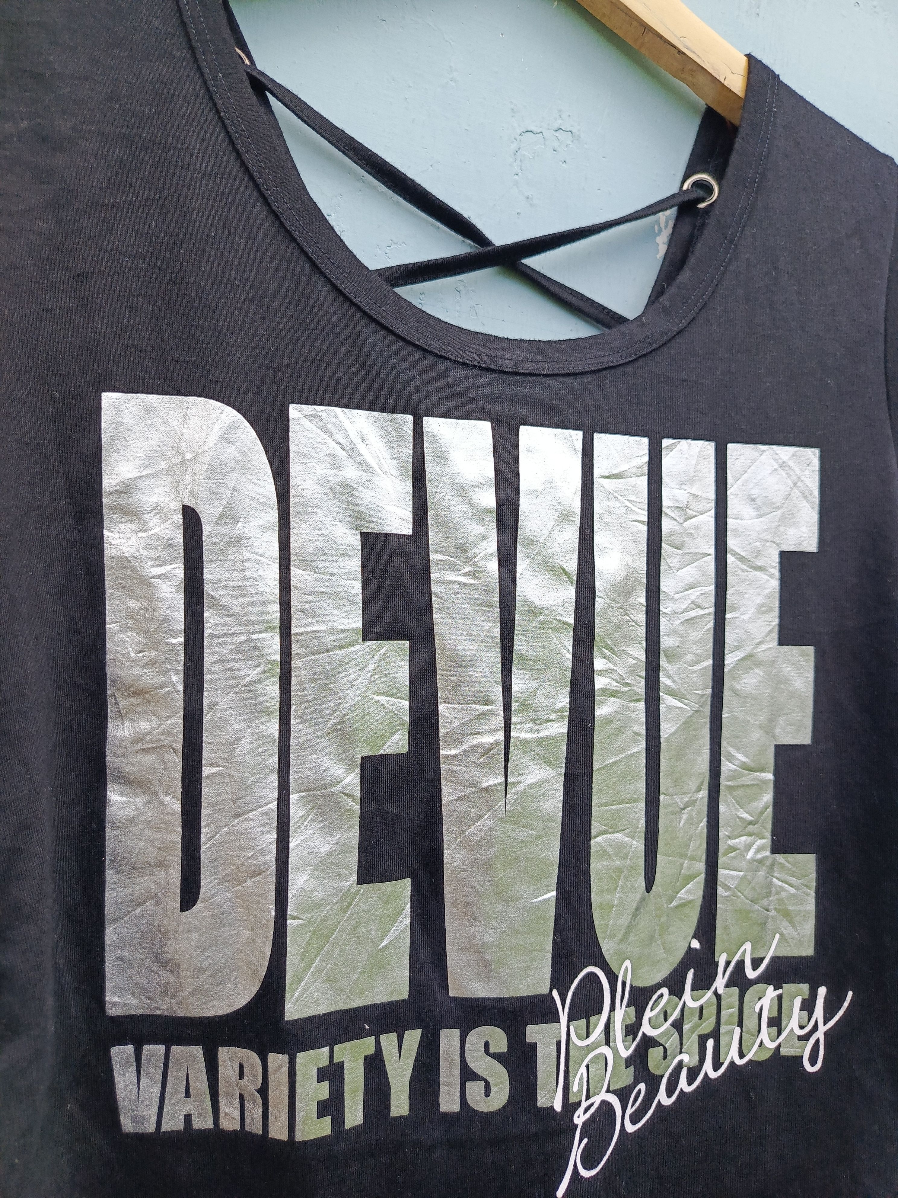 Japanese Brand Plein beaute devue variety is the spice blouse t-shirts Size L / US 10 / IT 46 - 4 Thumbnail
