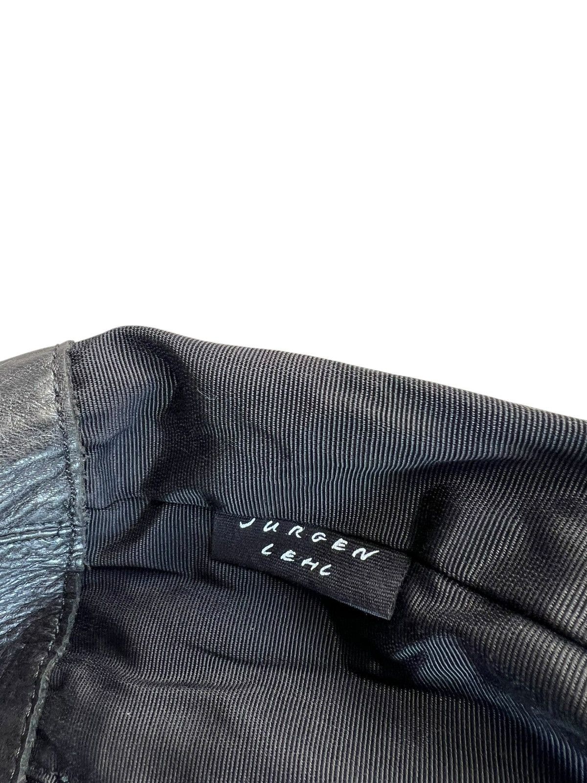 Leather Jurgen Lehl Japan Black Leather Bag Size ONE SIZE - 22 Thumbnail