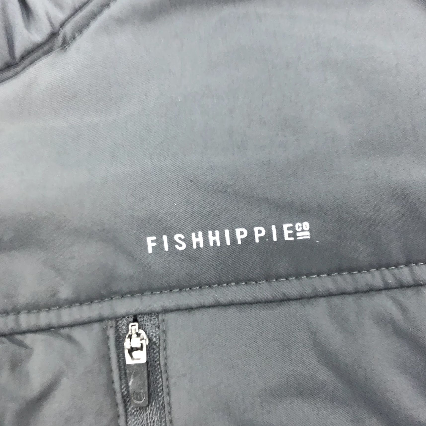 CO FISHHIPPIE CO Vest Puffer Full Zip Quilted Sleeveless XL Men Gray Orange Size US XL / EU 56 / 4 - 3 Thumbnail