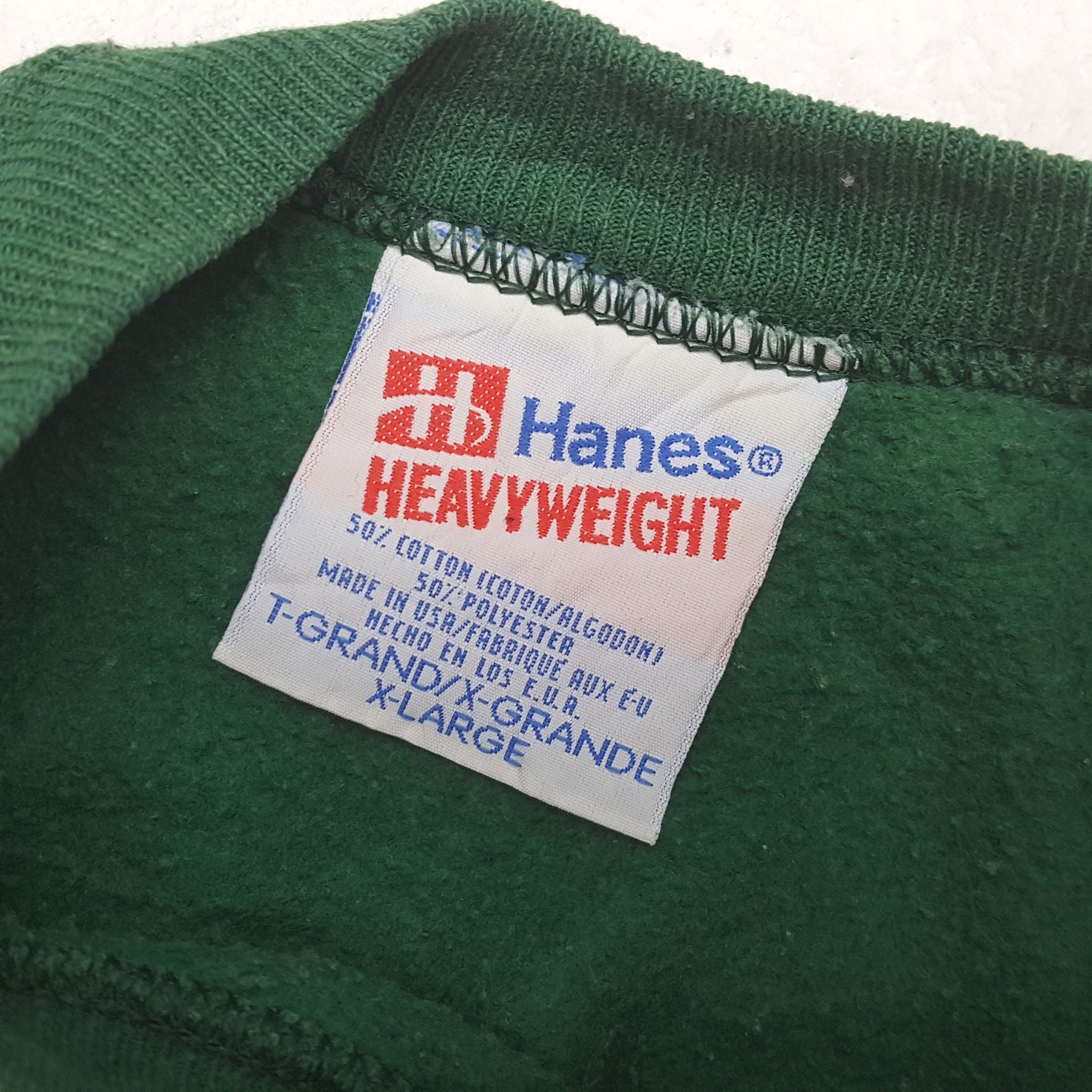 Hanes Mickey Mouse Cartoon Character Vintage Sweatshirt RR6 Size US XL / EU 56 / 4 - 4 Thumbnail