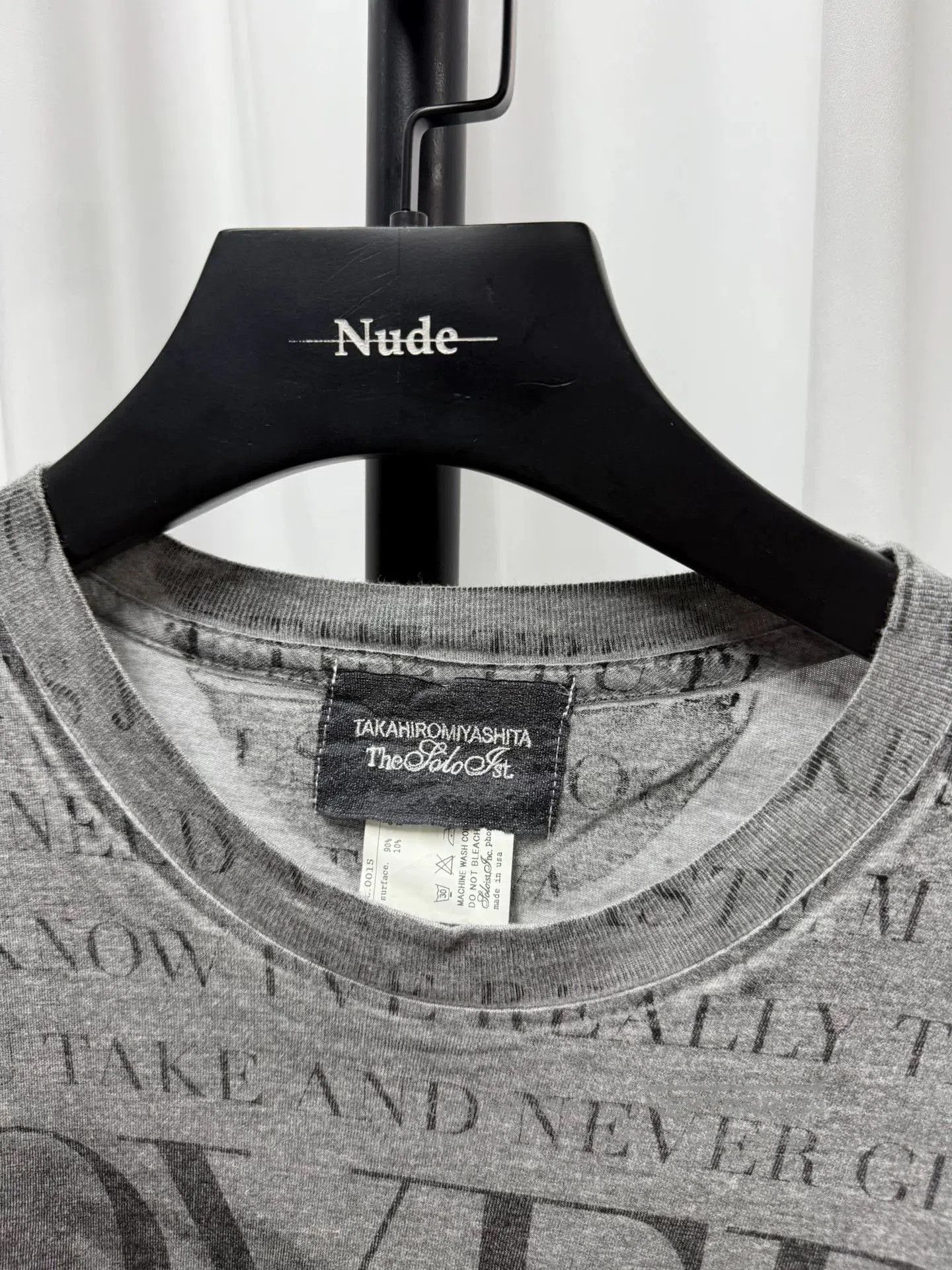 Comme des Garcons Homme Plus over the edge graphic short sleeve shirt. Size US M / EU 48-50 / 2 - 3 Thumbnail
