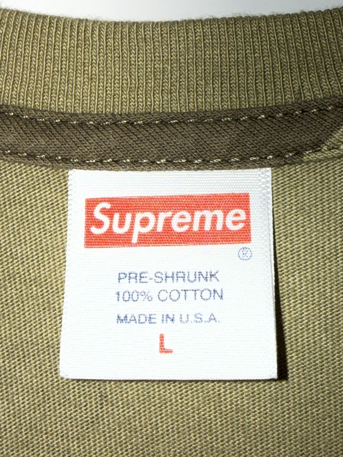 Supreme Supreme Verify Tee FW20 Size US L / EU 52-54 / 3 - 3 Thumbnail
