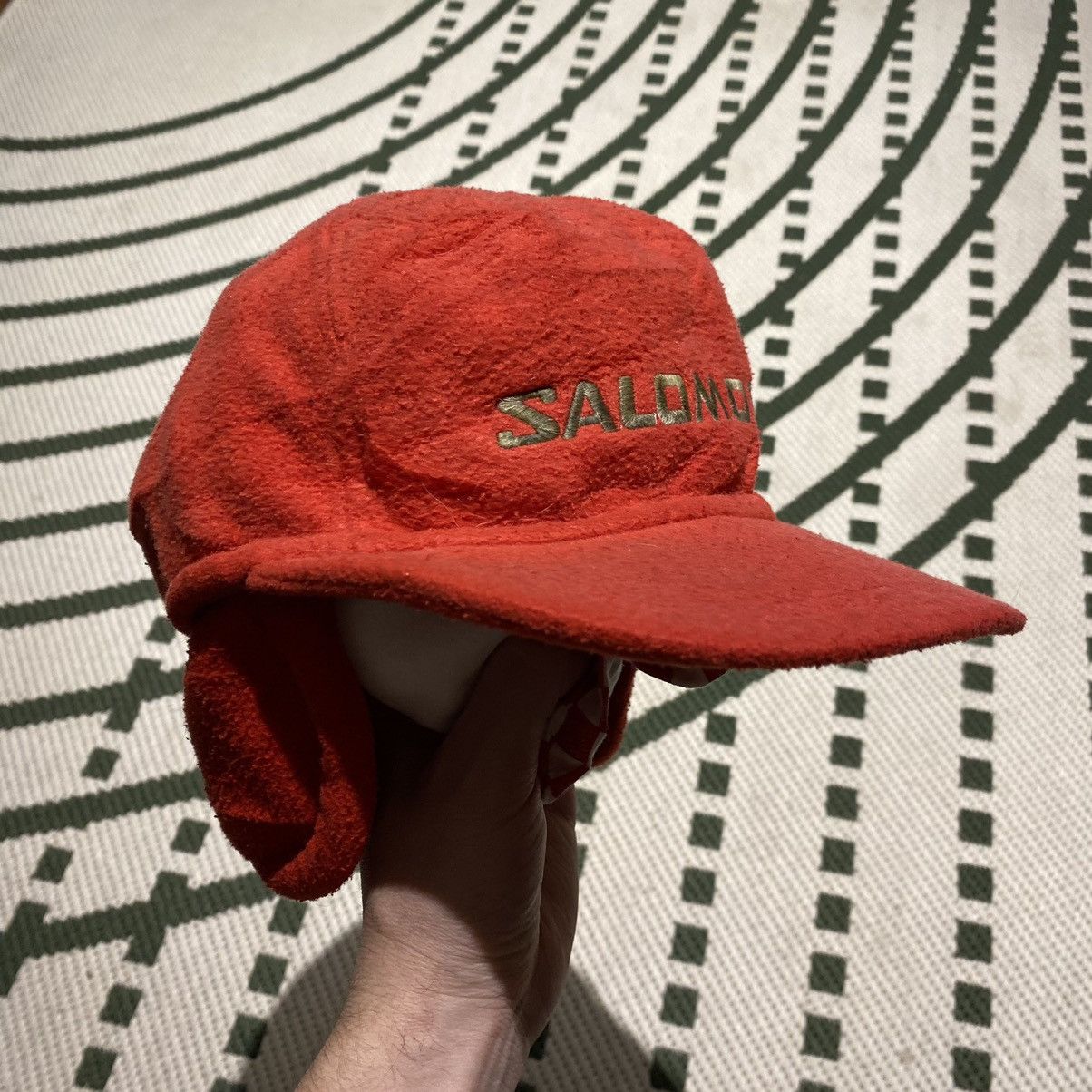 Salomon × Vintage Vintage Salomon Winter Hat Snapback Size ONE SIZE - 6 Thumbnail