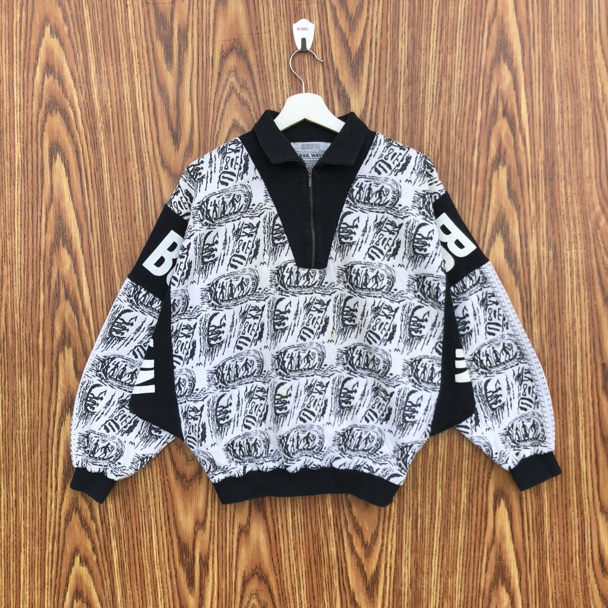 Vintage vintage Healthknit Sportswear knit shirt half-zip collar Size M / US 6-8 / IT 42-44 - 1 Thumbnail