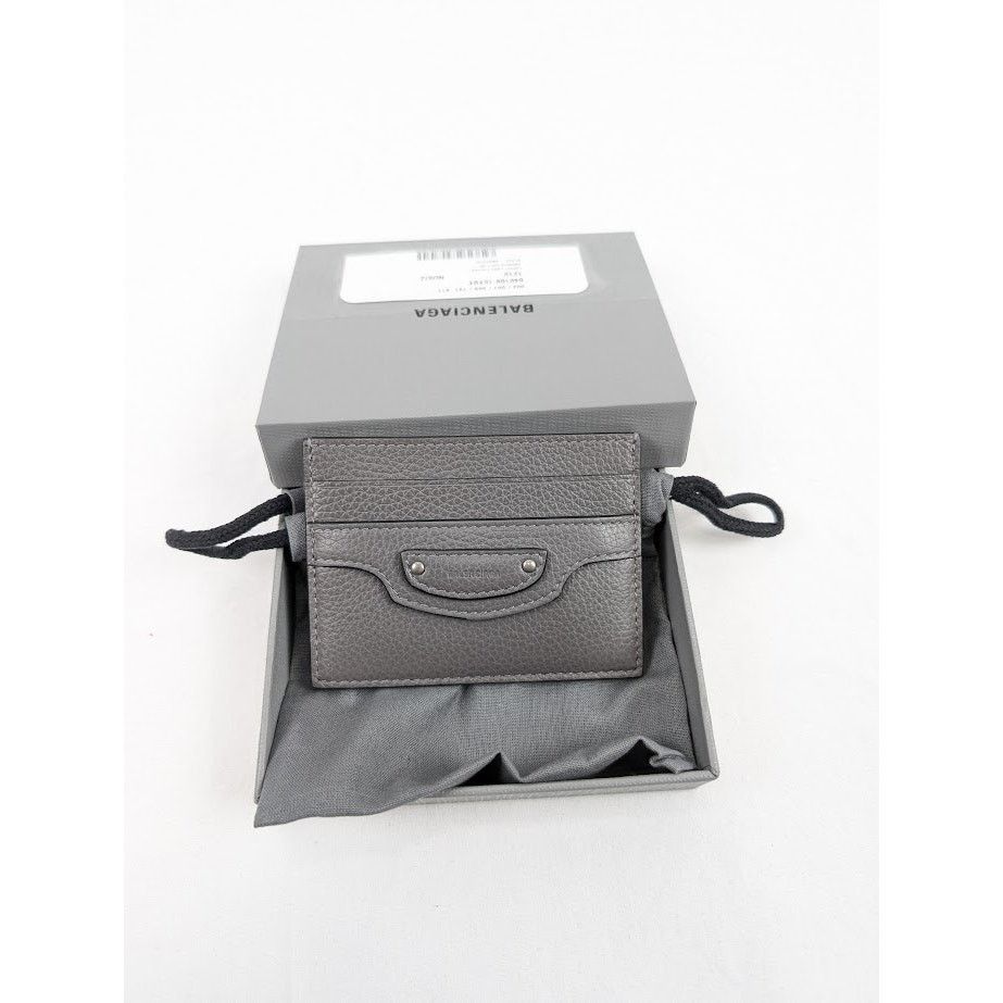 Balenciaga o1rshd1 Size: OS / Credit Card Holder in Black/Graphite Size ONE SIZE - 9 Thumbnail
