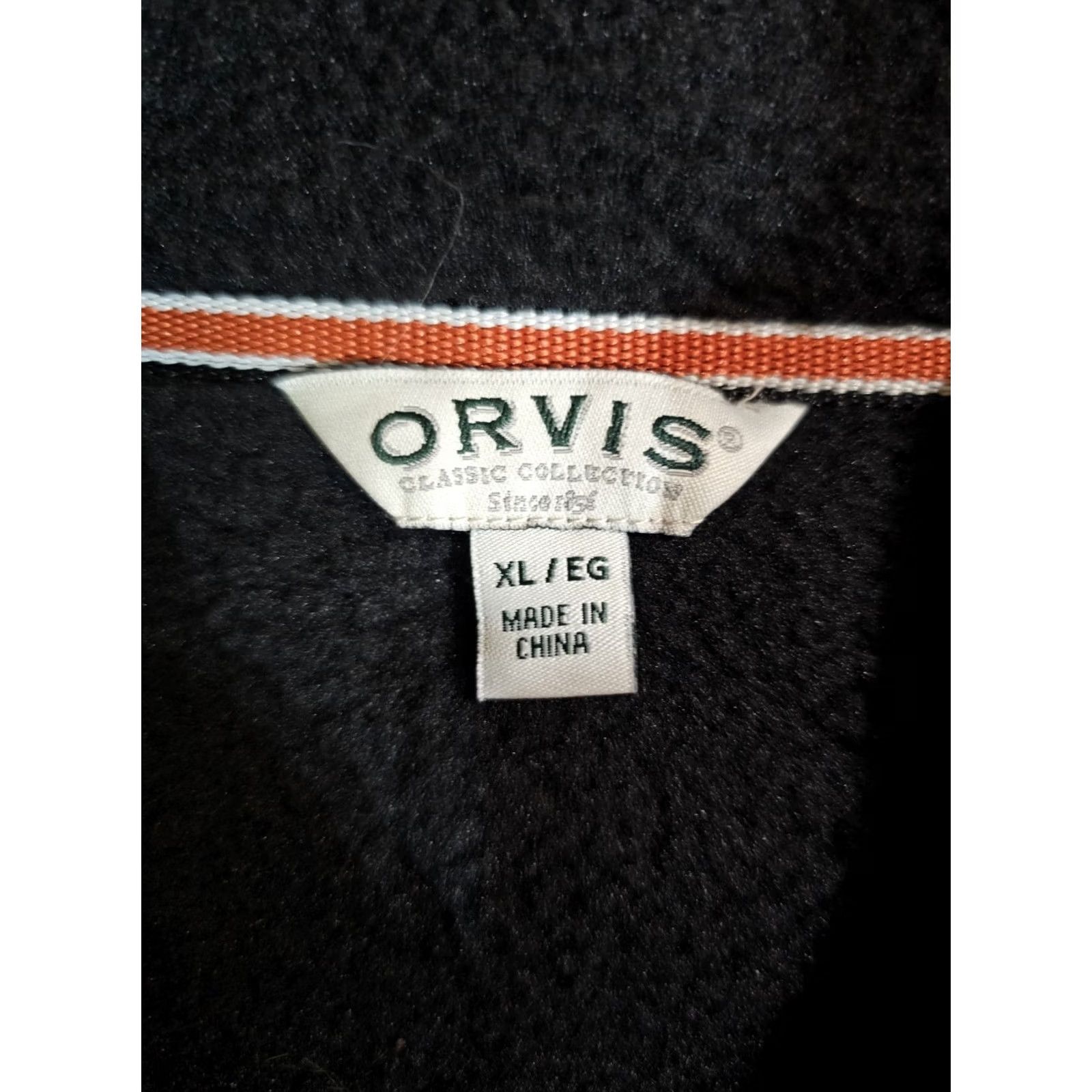 Orvis ORVIS Signature Fleece Full Zip Jacket Pockets Long Sleeve Men's Sz X-Large NWTs Size US XL / EU 56 / 4 - 4 Thumbnail