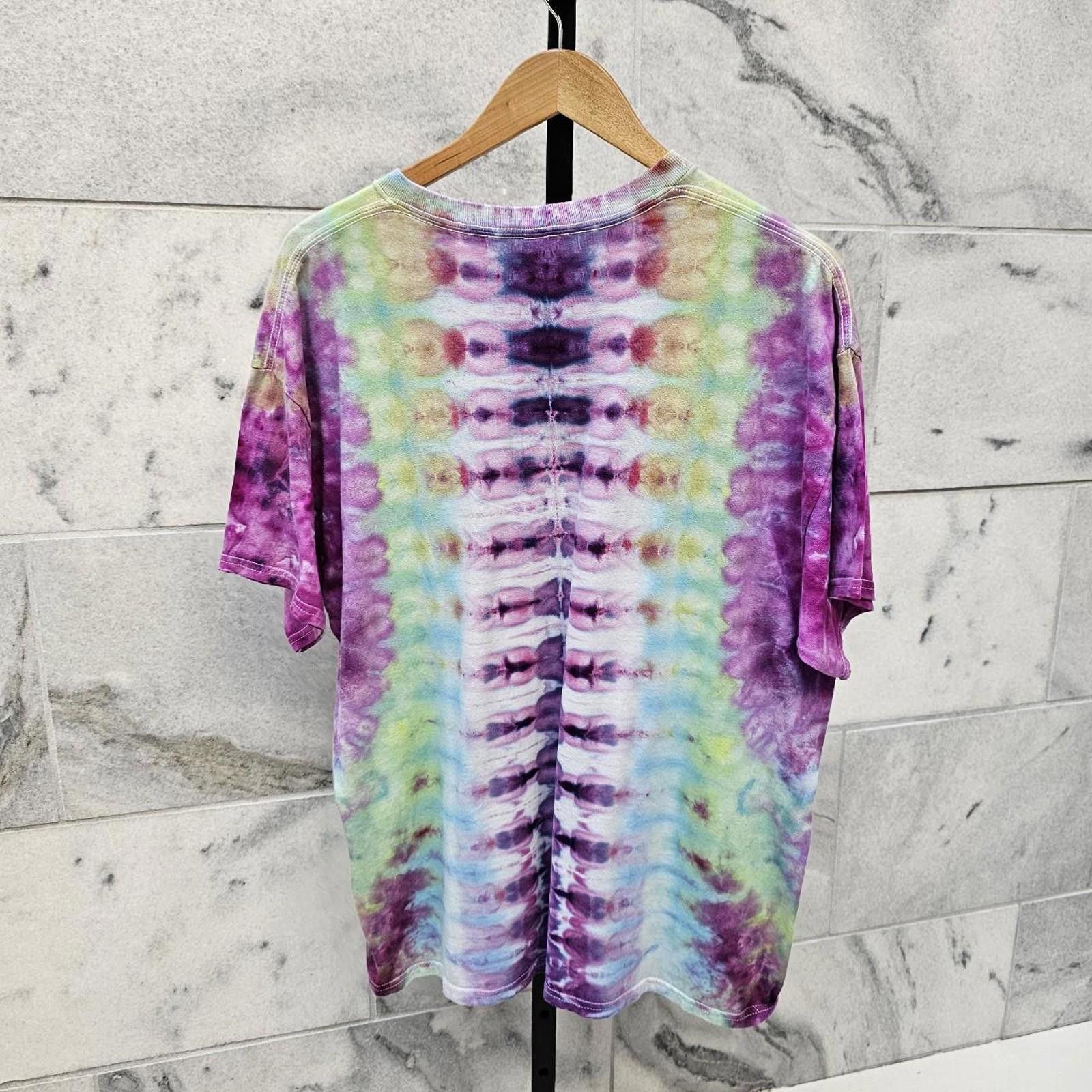 Gildan Gildan Tie-Dye Handmade T-shirt Size US XL / EU 56 / 4 - 4 Thumbnail