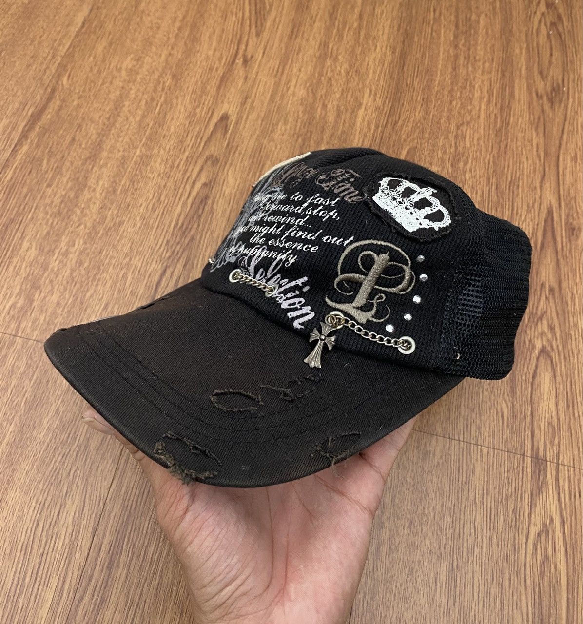 If Six Was Nine Marsal punk trucker hat i6w9 styled Size ONE SIZE - 3 Thumbnail