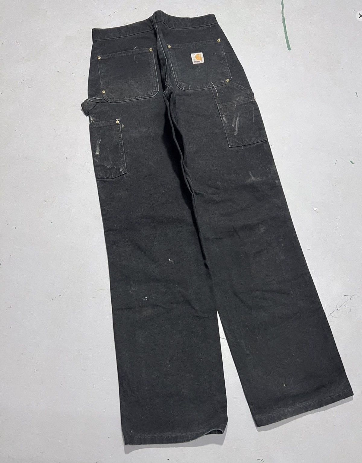 Carhartt Vintage carhartt b01 blk double knee denim Size US 30 / EU 46 - 2 Thumbnail