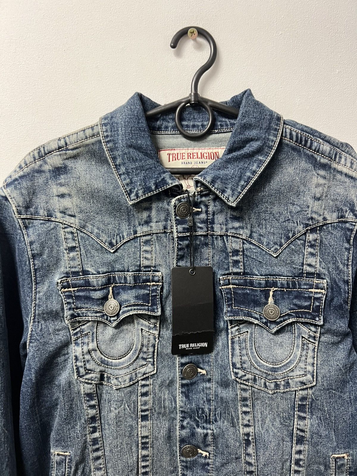 True Religion Vintage True Religion Jean Jacket Chief Keef Size US S / EU 44-46 / 1 - 4 Thumbnail