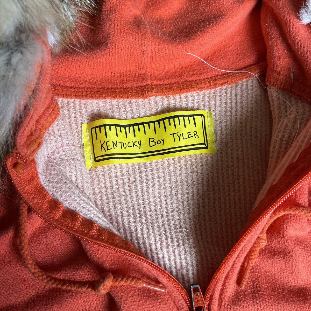 Kentucky Boy Tyler Kentucky Boy Tyler Fox Pelt Fur Thermal Lined Zip Up Hoodie Size US S / EU 44-46 / 1 - 5 Thumbnail