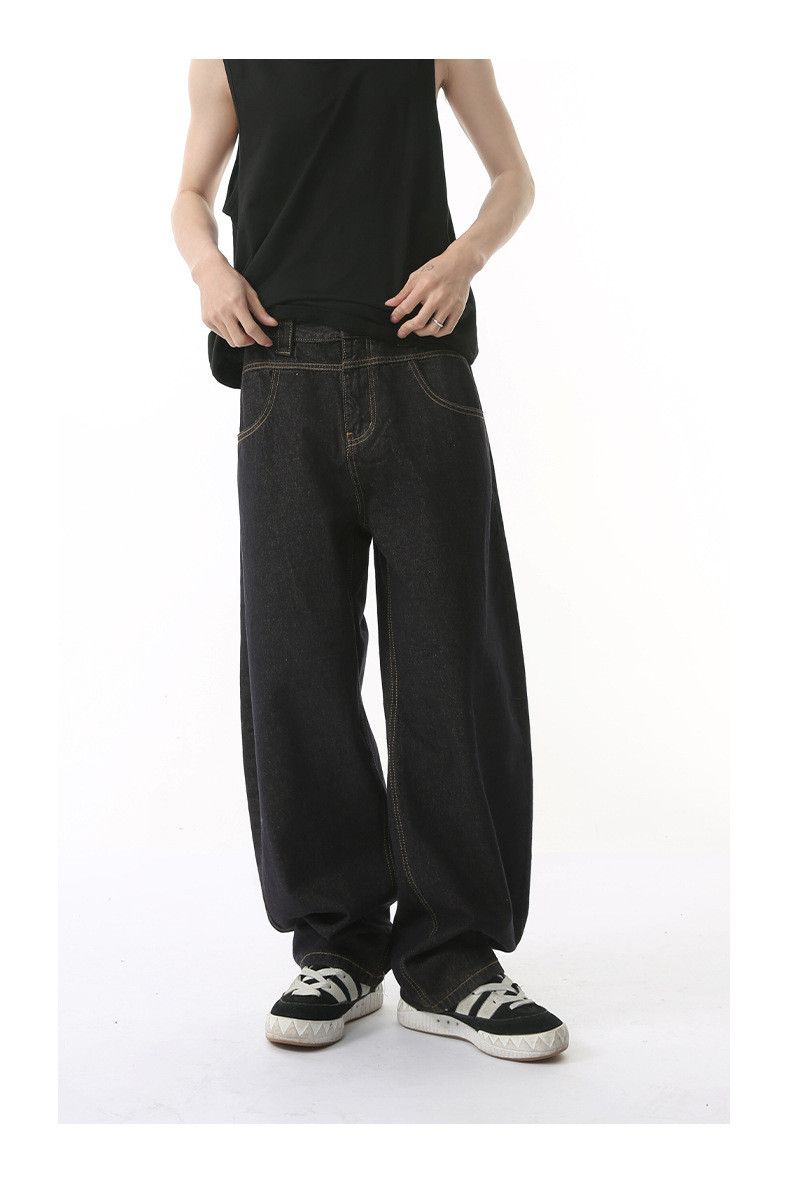 Japanese Brand × Jean American deconstructed casual scimitar vintage washed jeans Size US 32 / EU 48 - 3 Thumbnail
