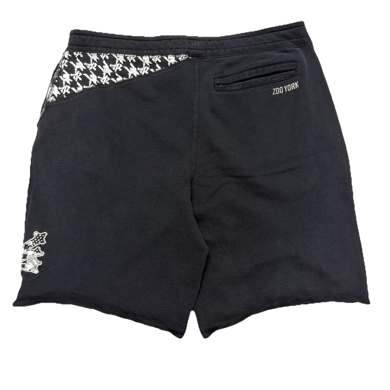 Zoo York Zoo York Sweat Shorts Mens XL Black Y2K Skate Baggy Size US 36 / EU 52 - 2 Thumbnail