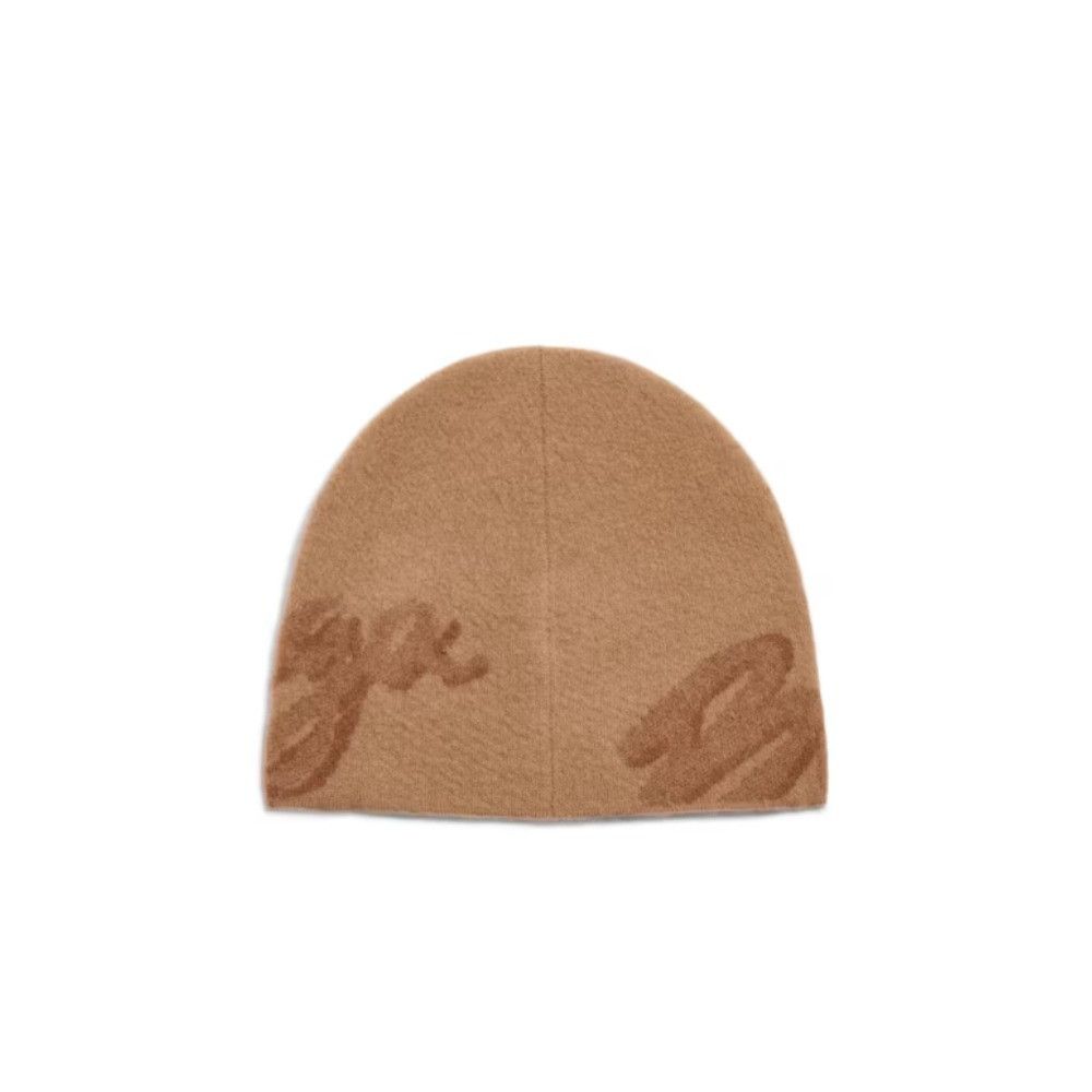Balenciaga o1w1db10126 Size: 2 / Beanie Hat / Cap in Beige Size ONE SIZE - 2 Thumbnail