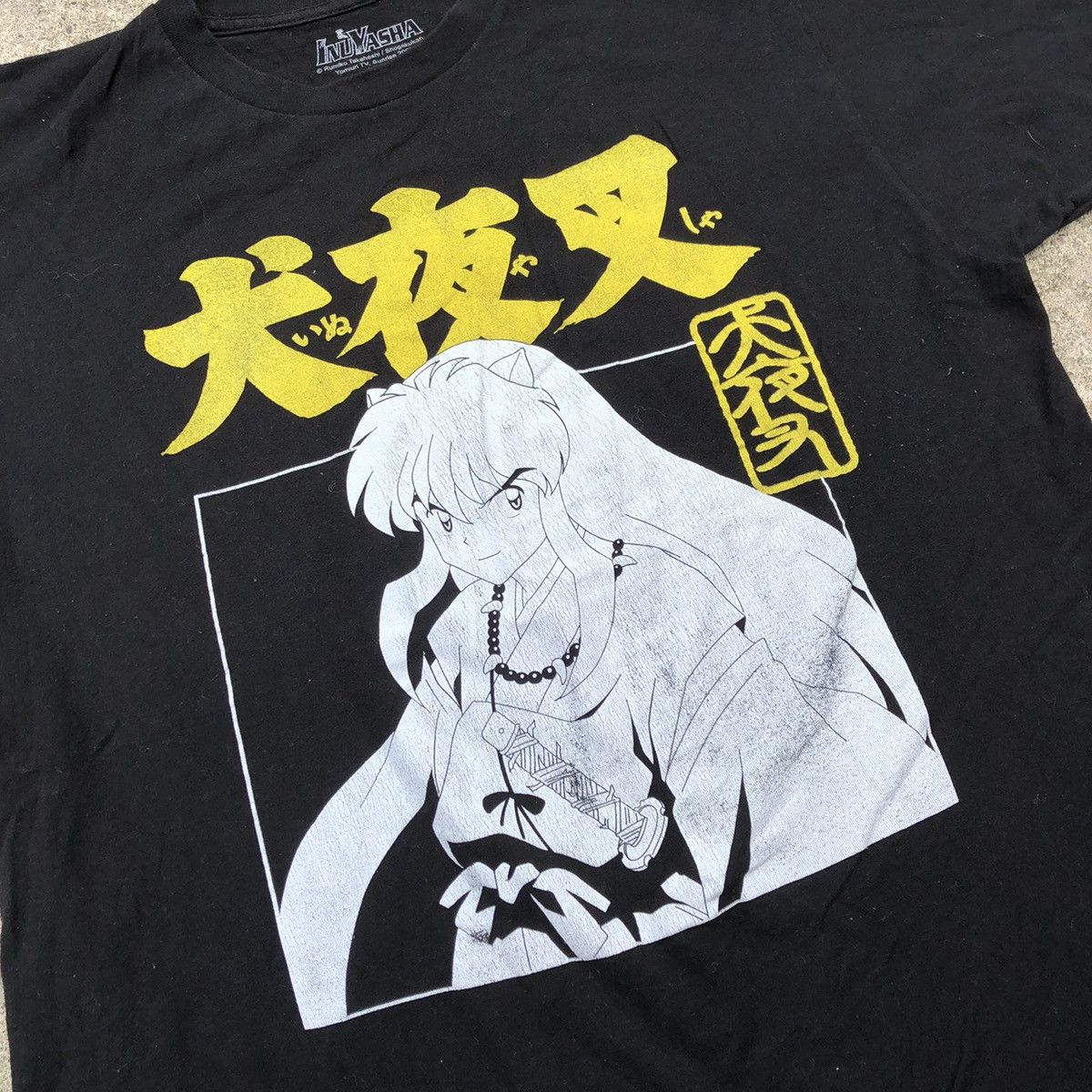 Anime × Vintage 🔥Rare🔥🇯🇵2009 Inuyasha Adventure Fantasy Promo Anime Tee Size US L / EU 52-54 / 3 - 2 Thumbnail